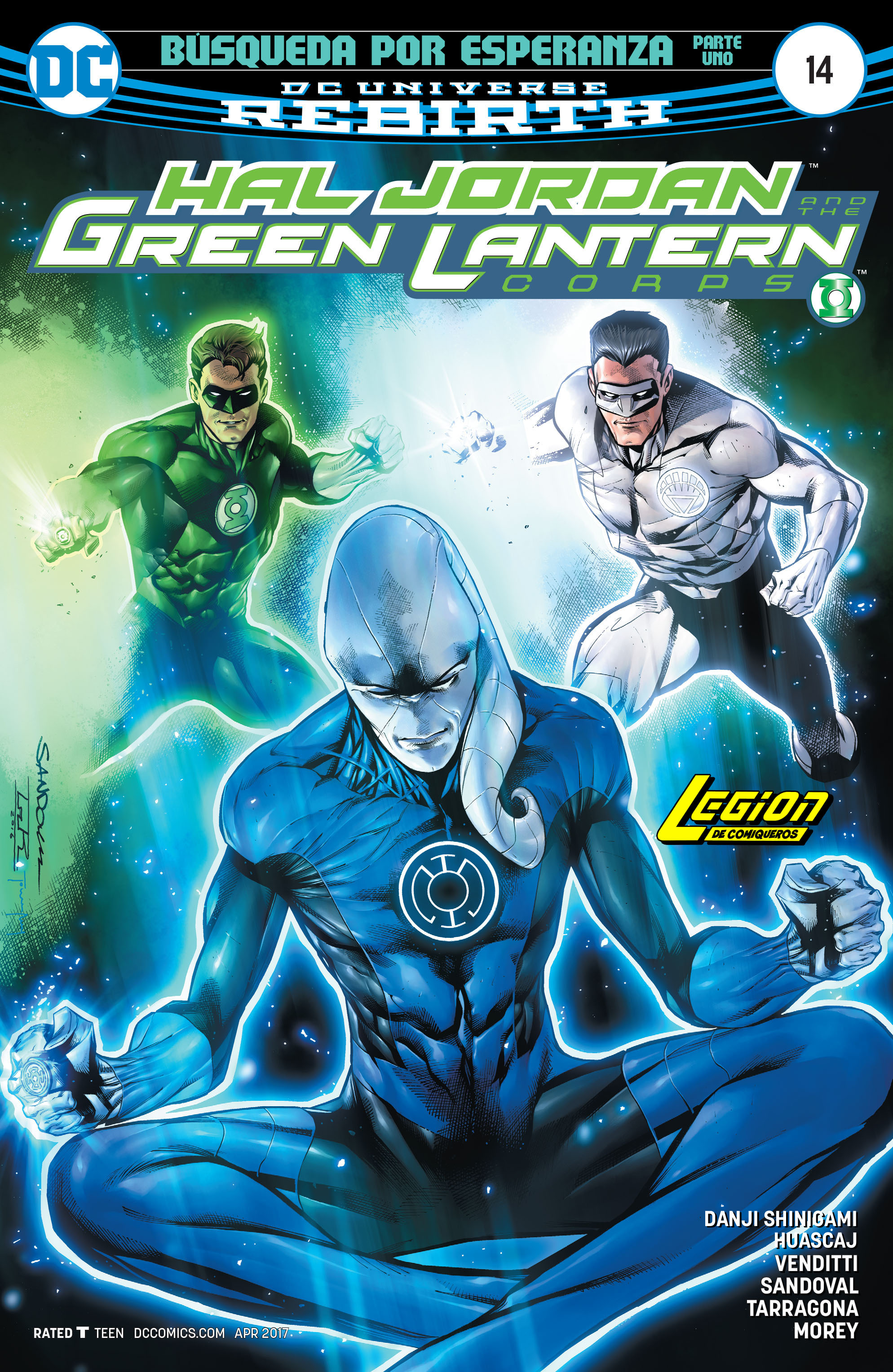 Carátula Hal Jordan and the Green Lantern Corps 14.cbr