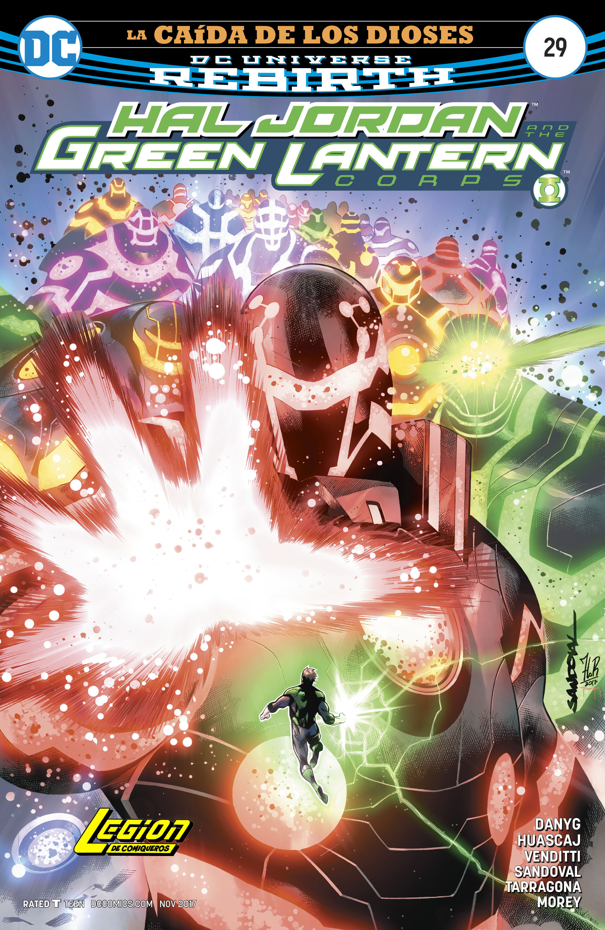 Carátula Hal Jordan and the Green Lantern Corps 29.cbr