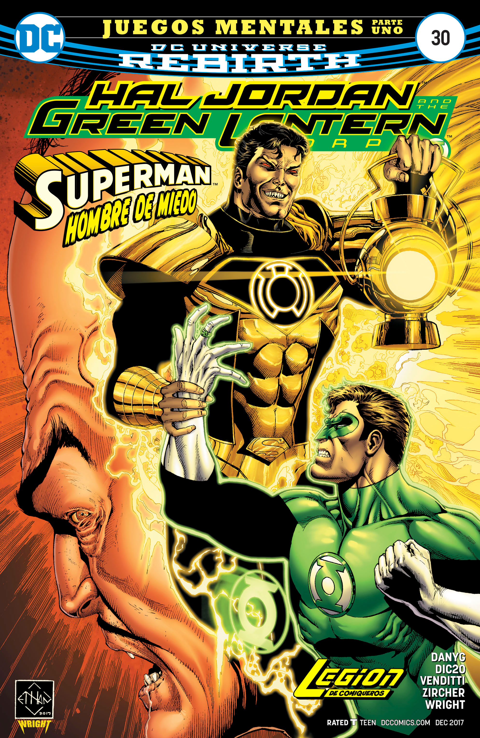 Carátula Hal Jordan and the Green Lantern Corps 30.cbr