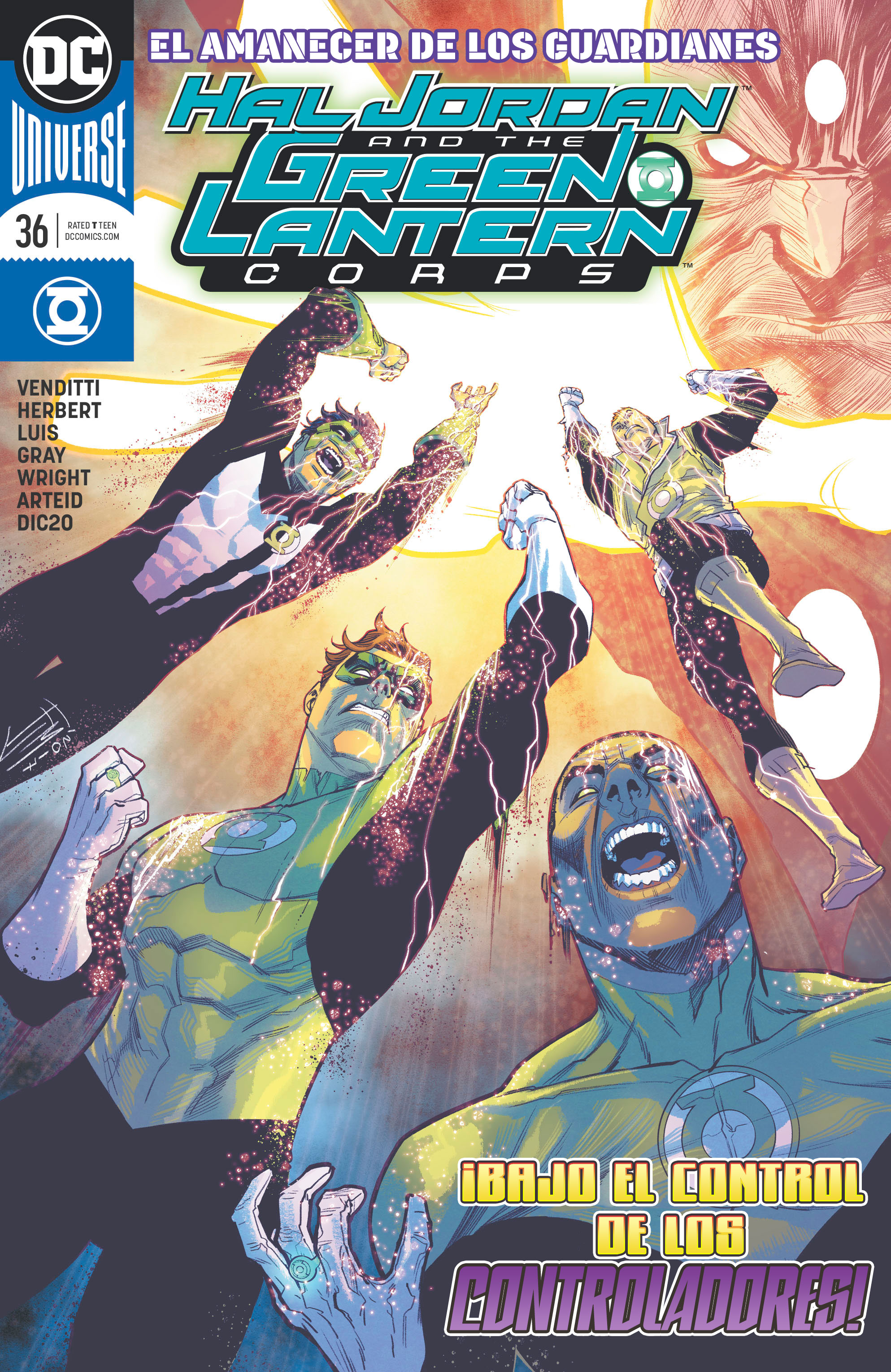 Carátula Hal Jordan and the Green Lantern Corps 36.cbr