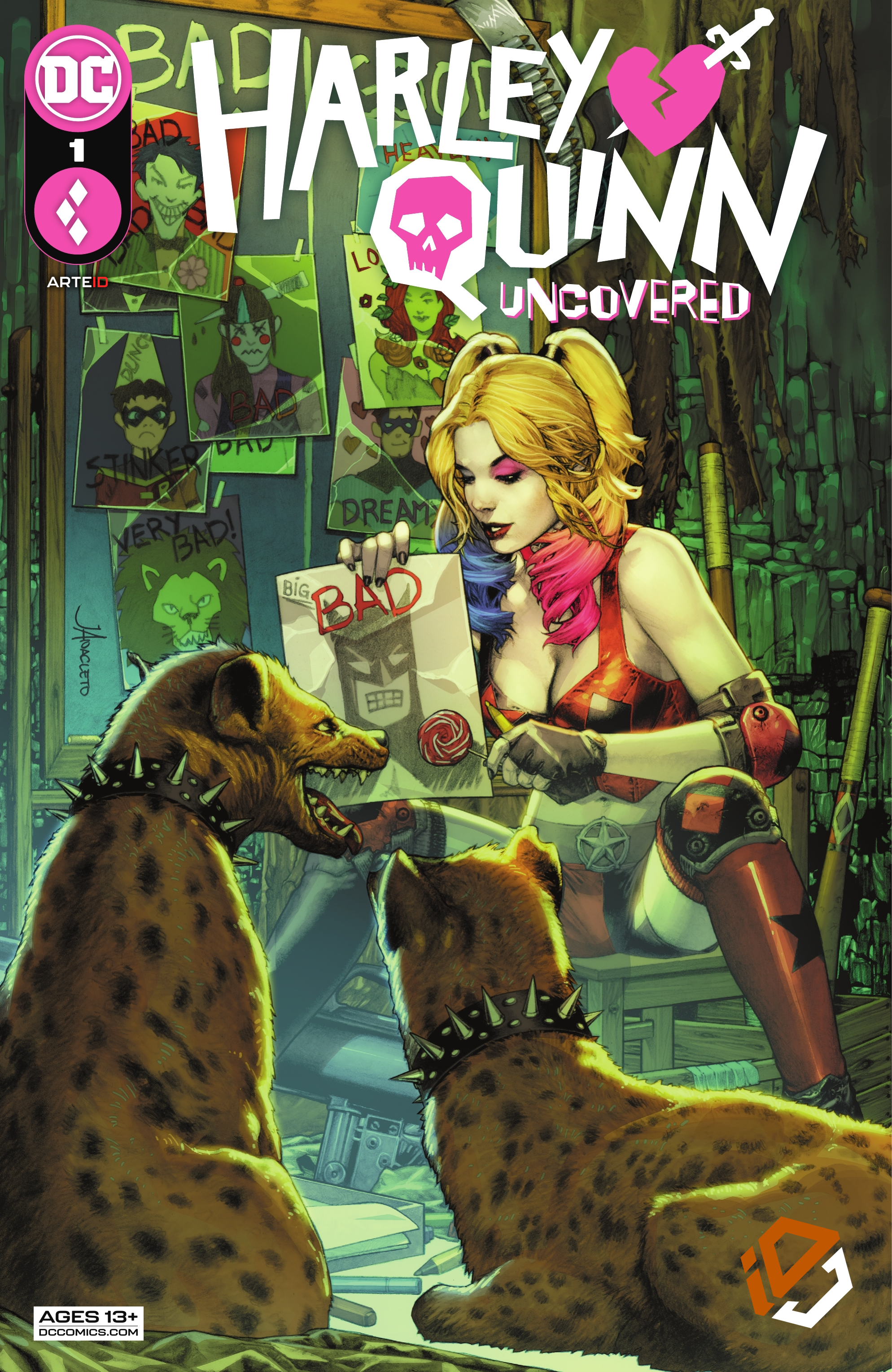 Carátula Harley Quinn Undercovered 01.cbr