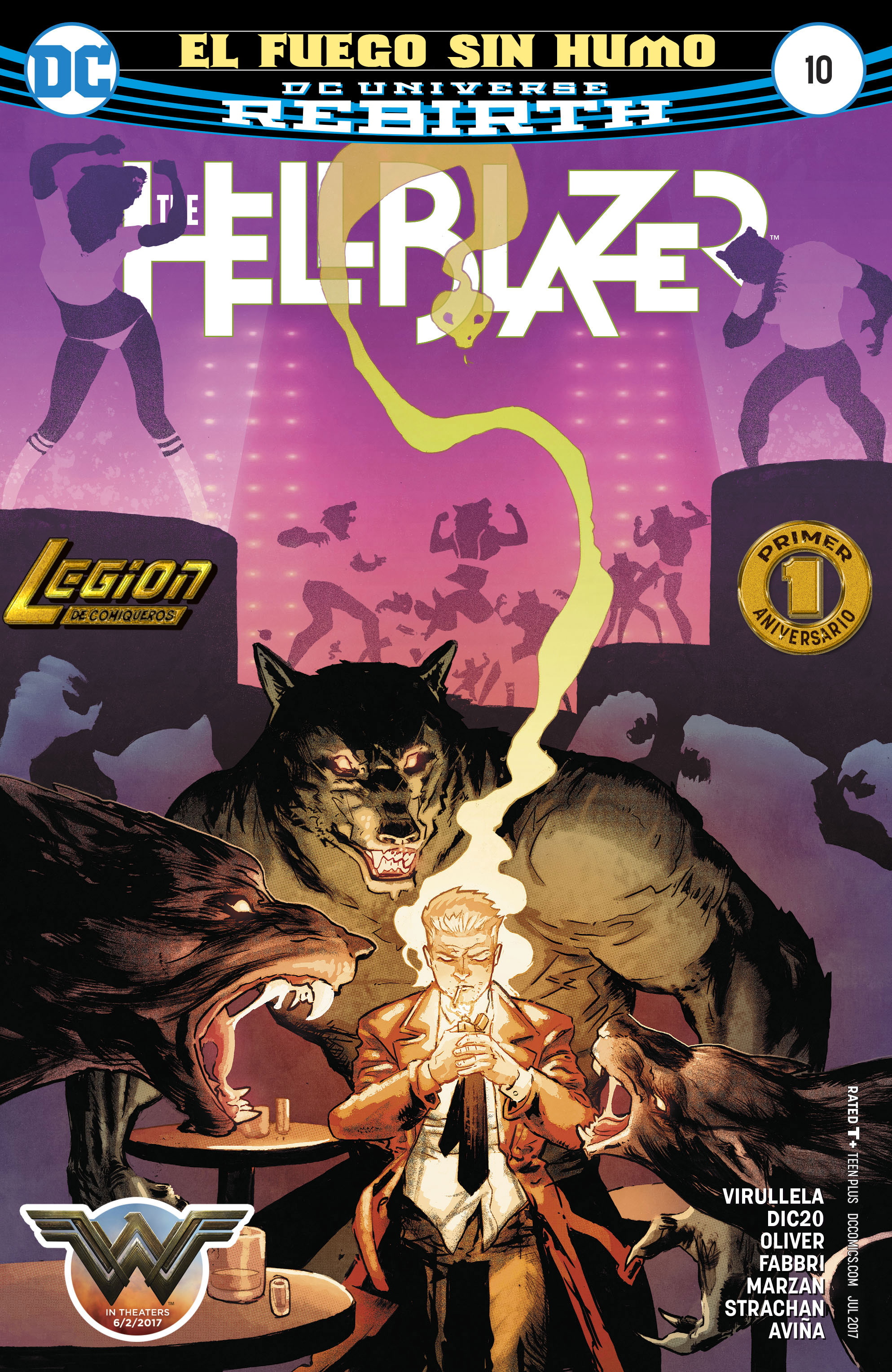 Carátula The Hellblazer #10.cbr