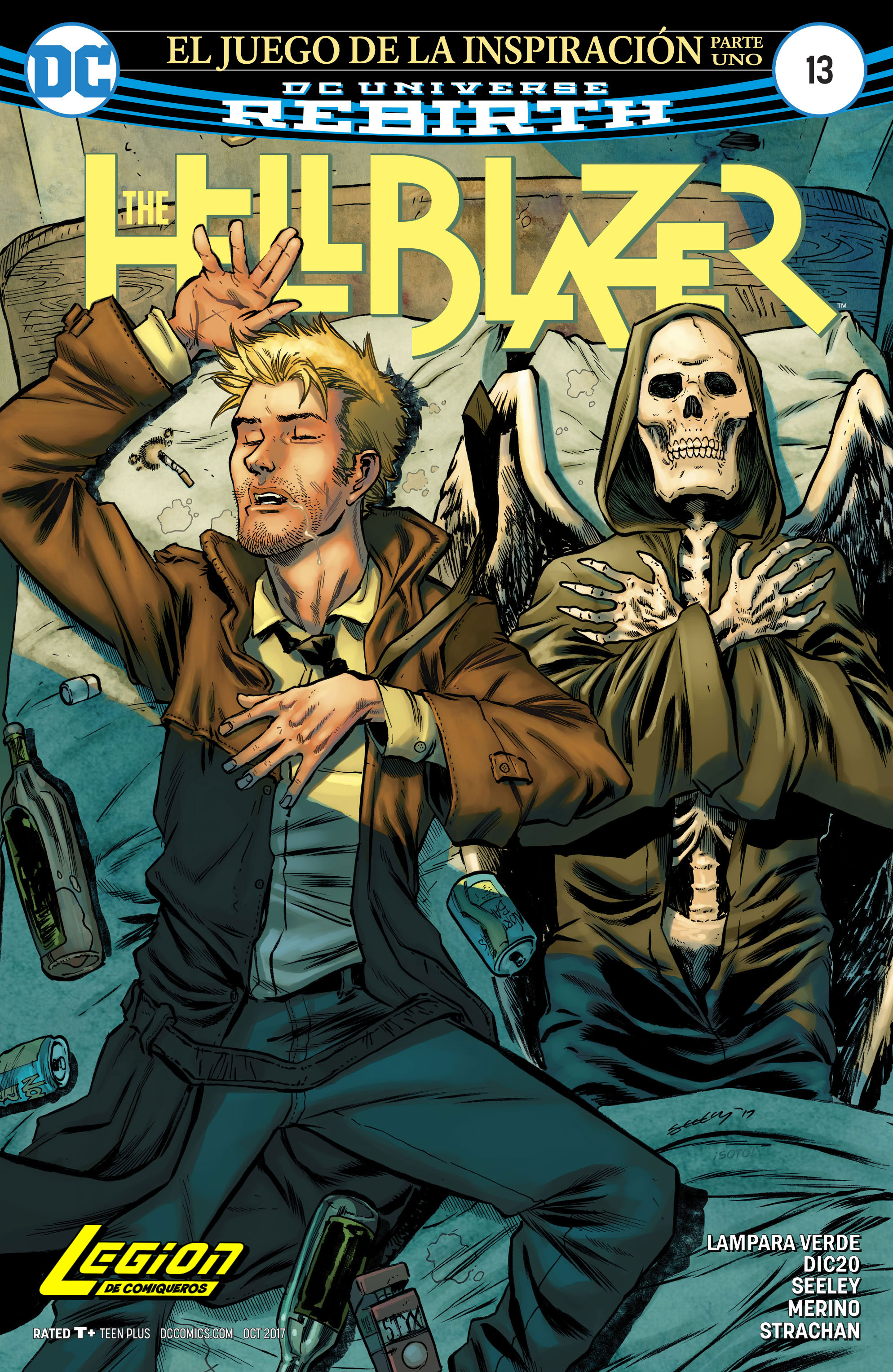 Carátula The Hellblazer #13.cbr