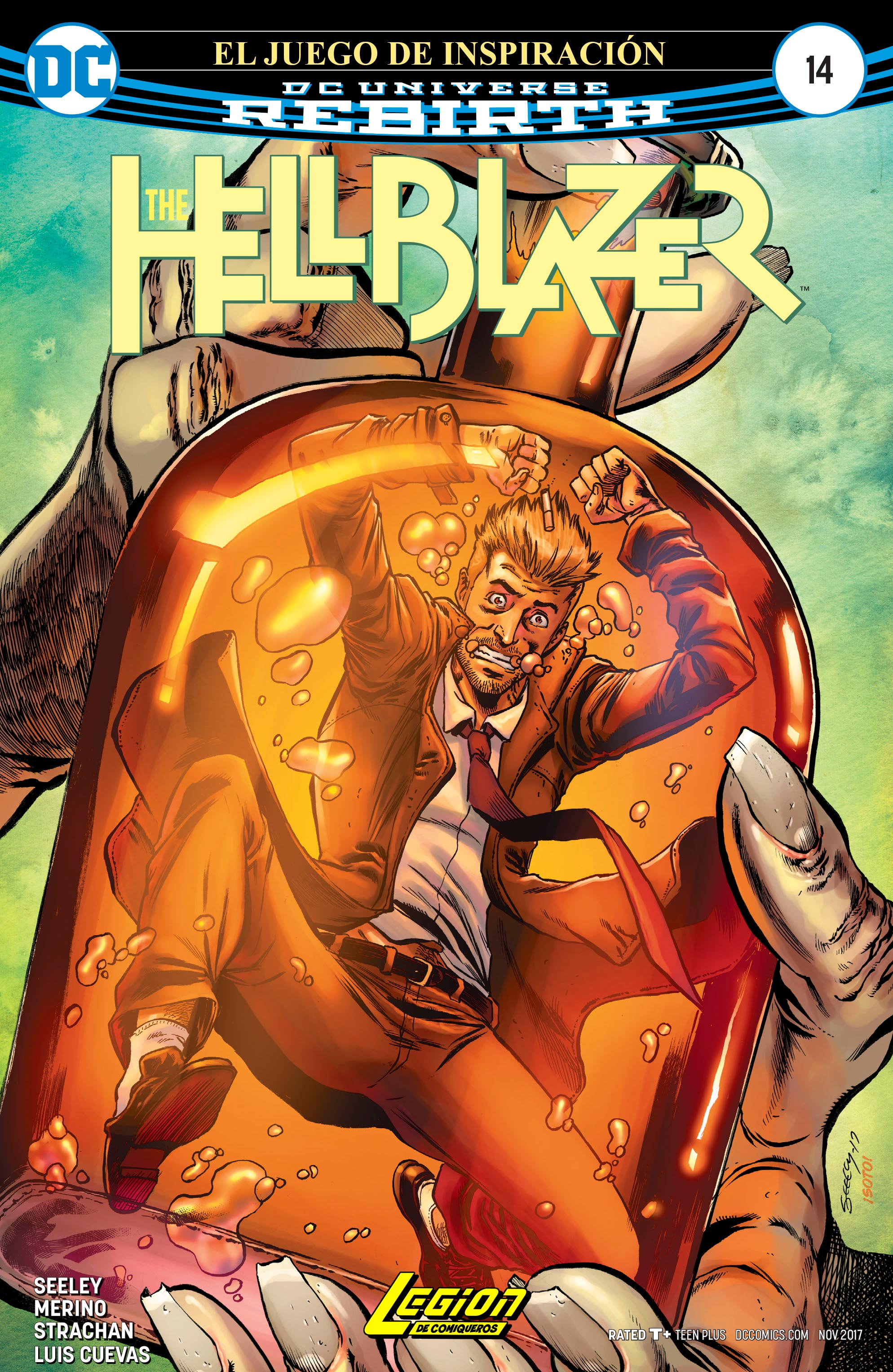 Carátula The Hellblazer #14.cbr