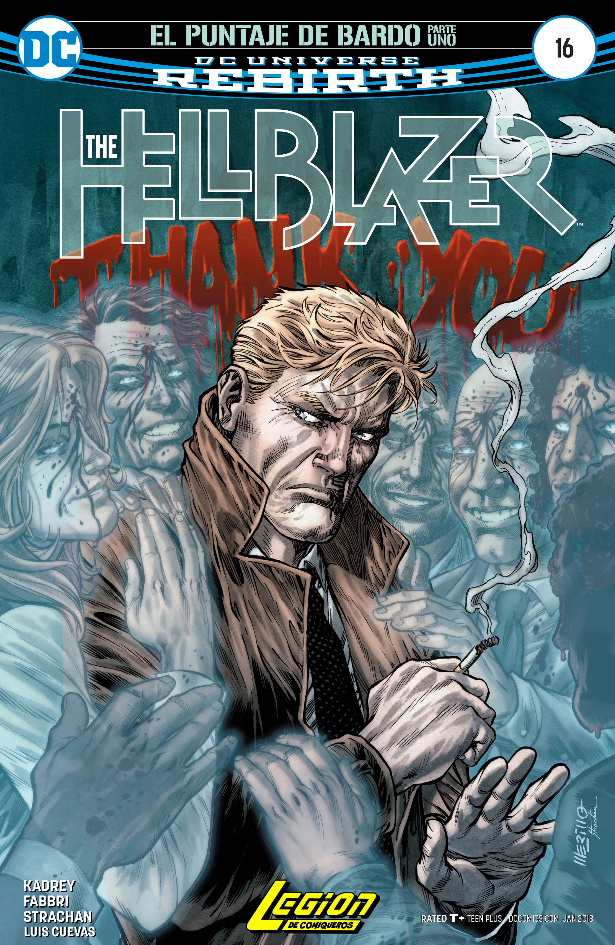 Carátula The Hellblazer #16.cbr