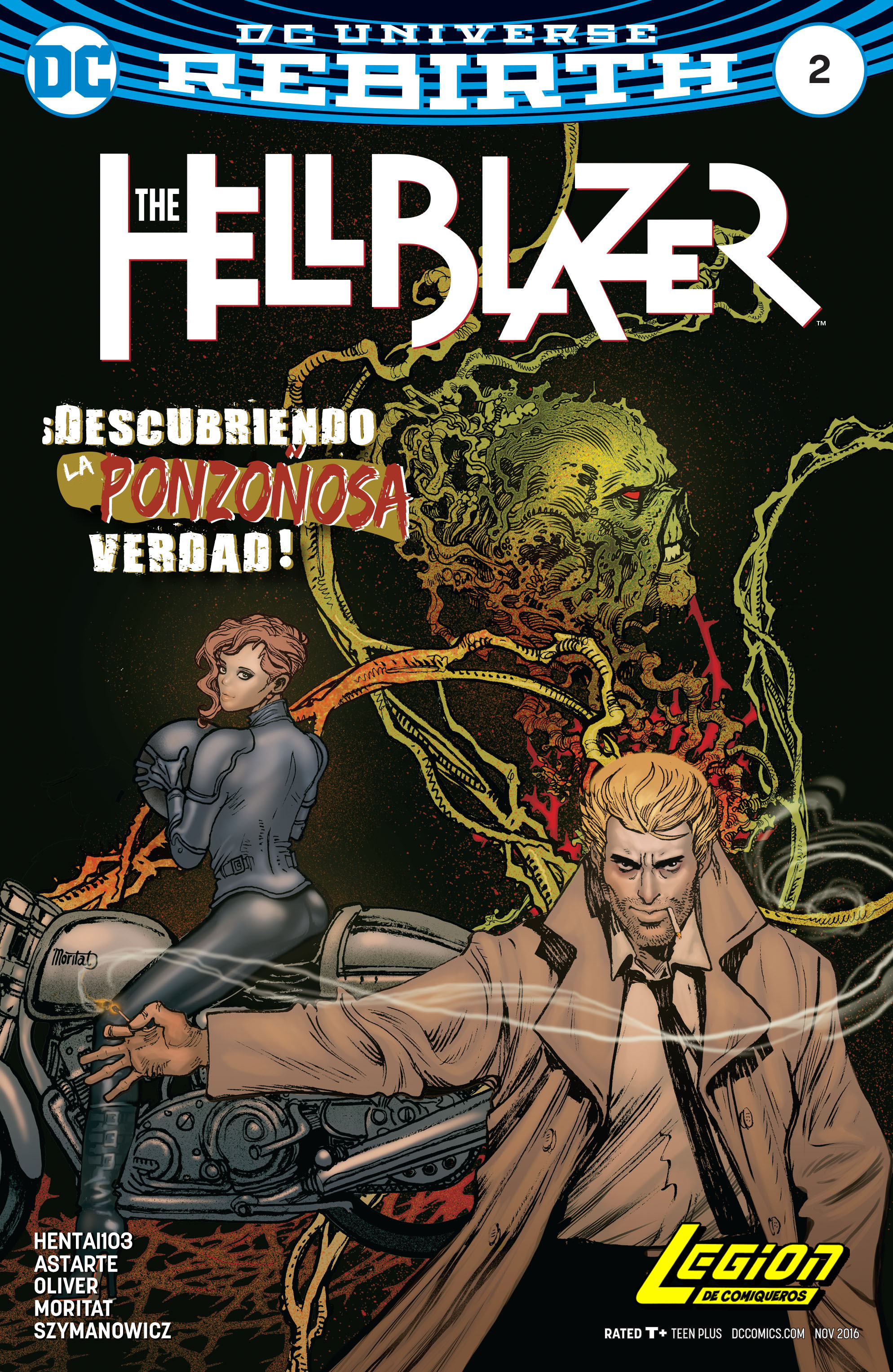 Carátula The Hellblazer #2.cbr