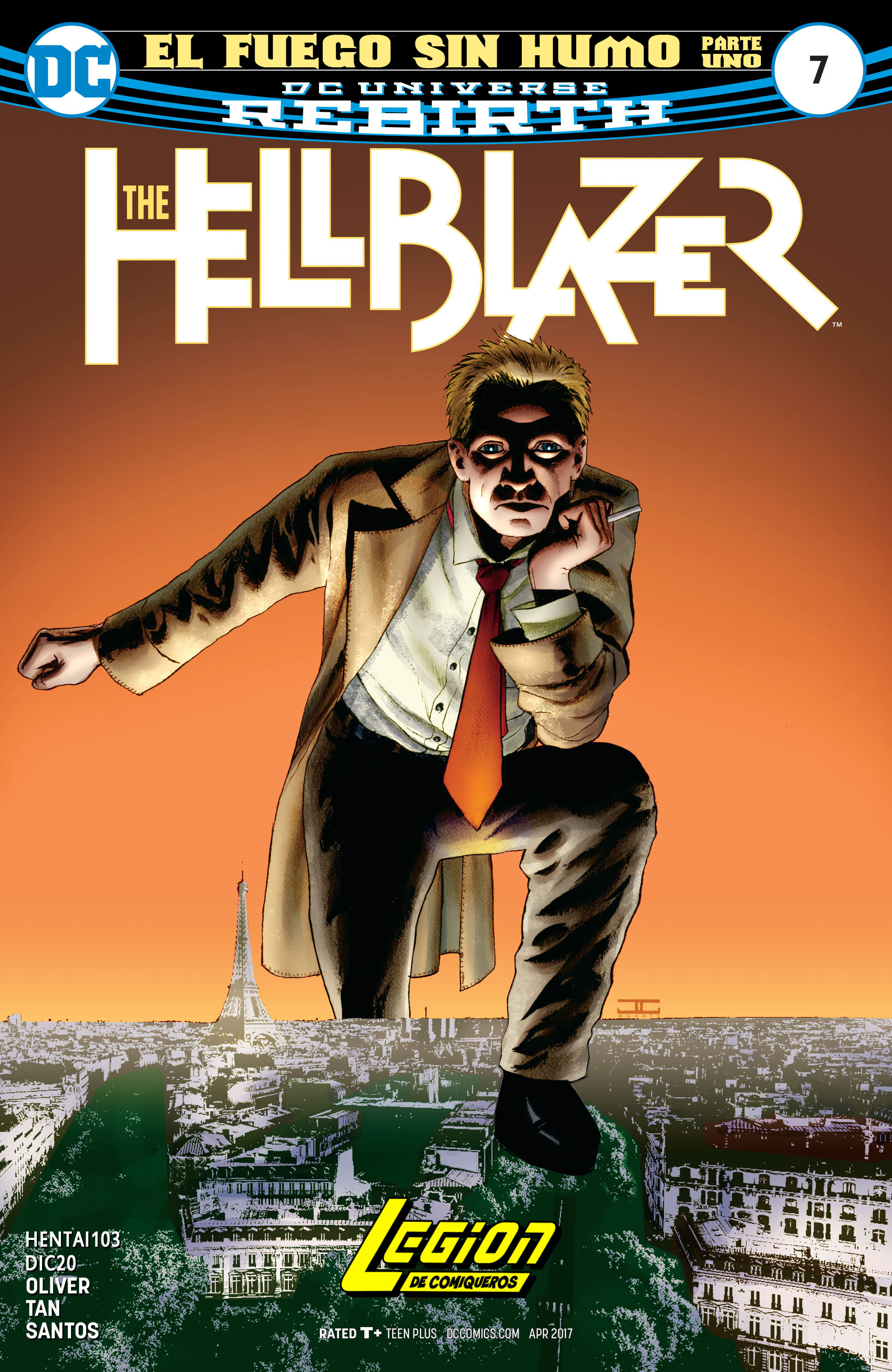 Carátula The Hellblazer #7.cbr