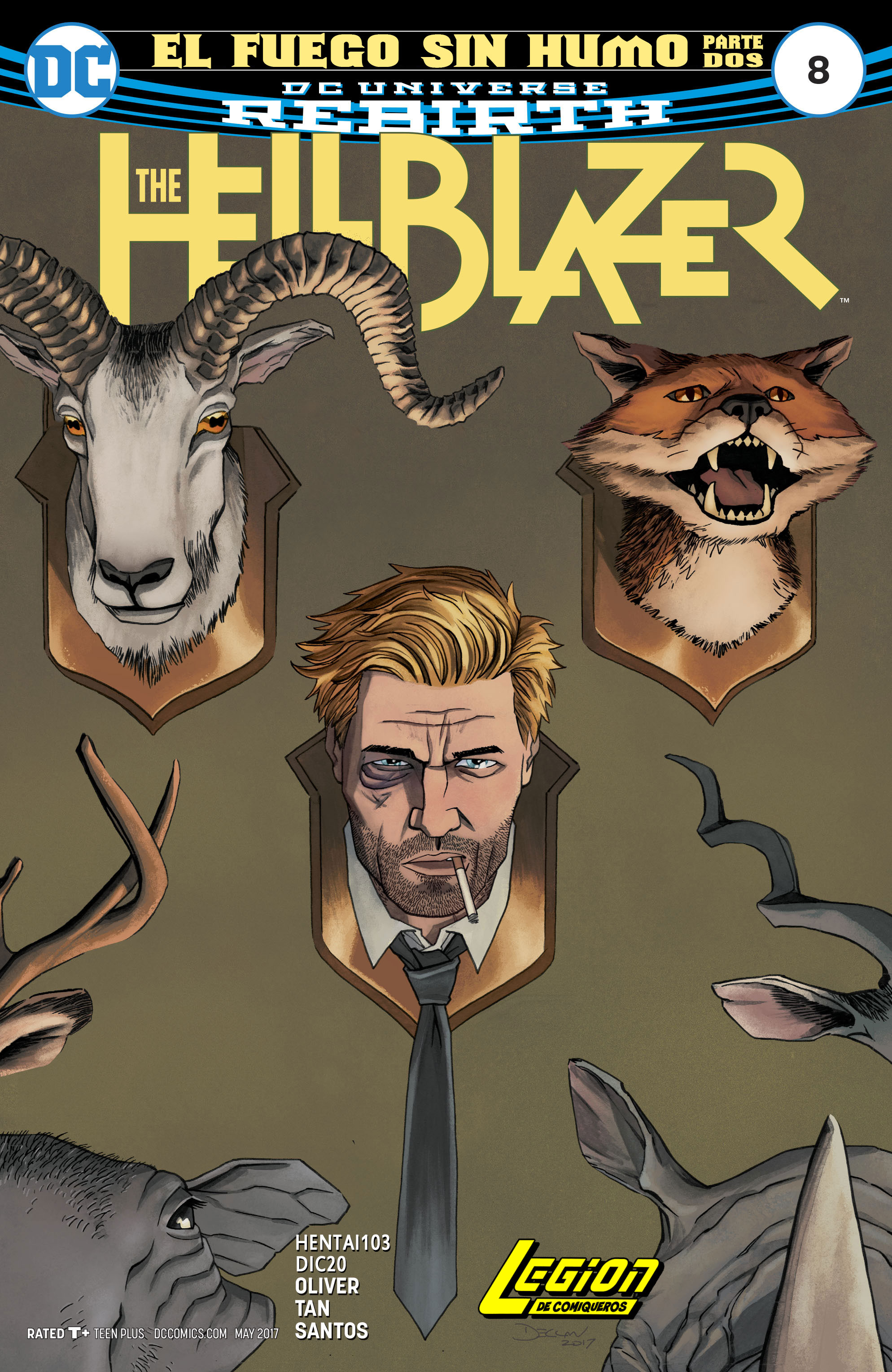 Carátula The Hellblazer #8.cbr