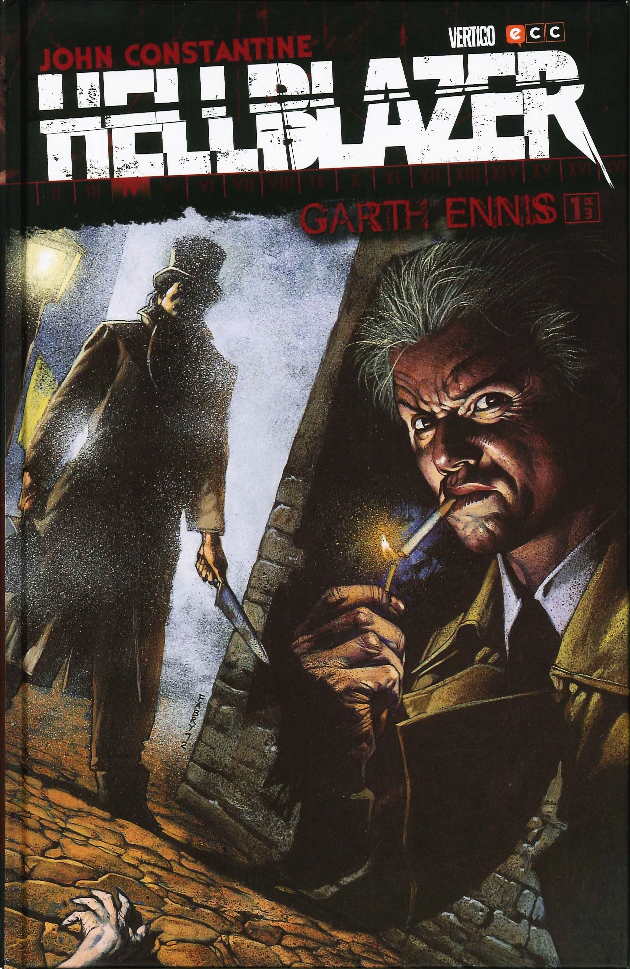 Carátula Hellblazer 04 Garth Ennis Tomo 1 ECC Cómics.cbr