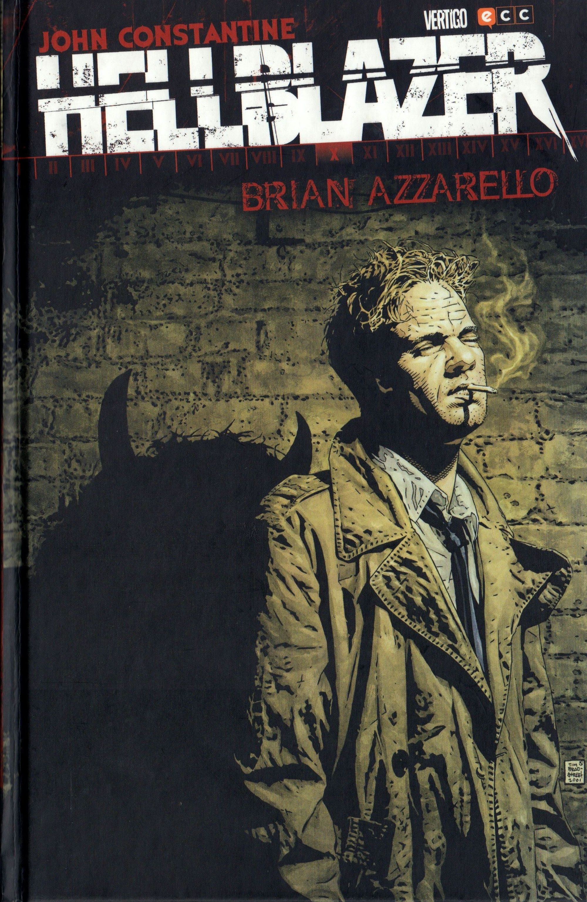 Carátula Hellblazer 10 Brian Azzarello ECC Cómics.cbr