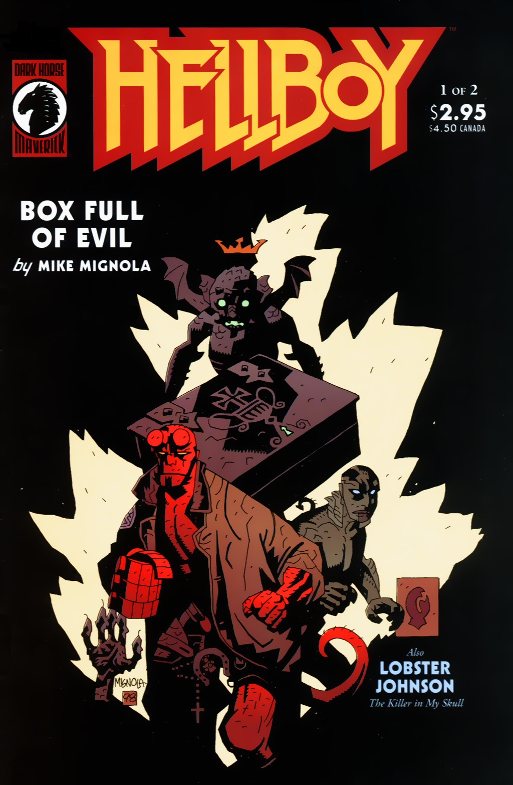 Carátula Hellboy Caja Llena de Maldad 1.cbr