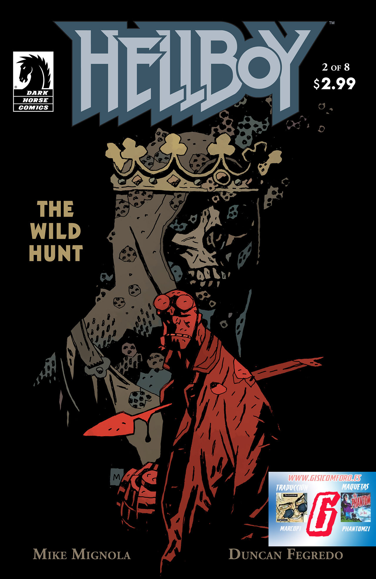 Carátula Hellboy - La Caza Salvaje - 02.cbr