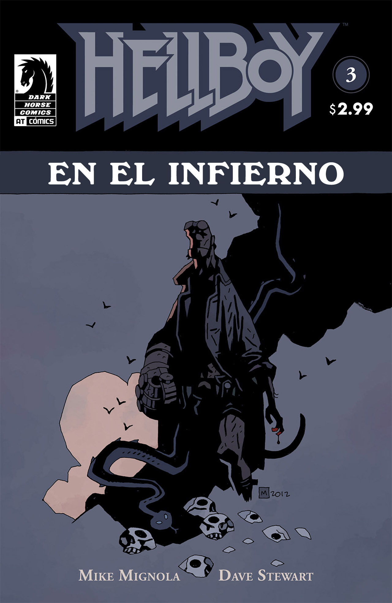 Carátula Hellboy In Hell - #03.cbr