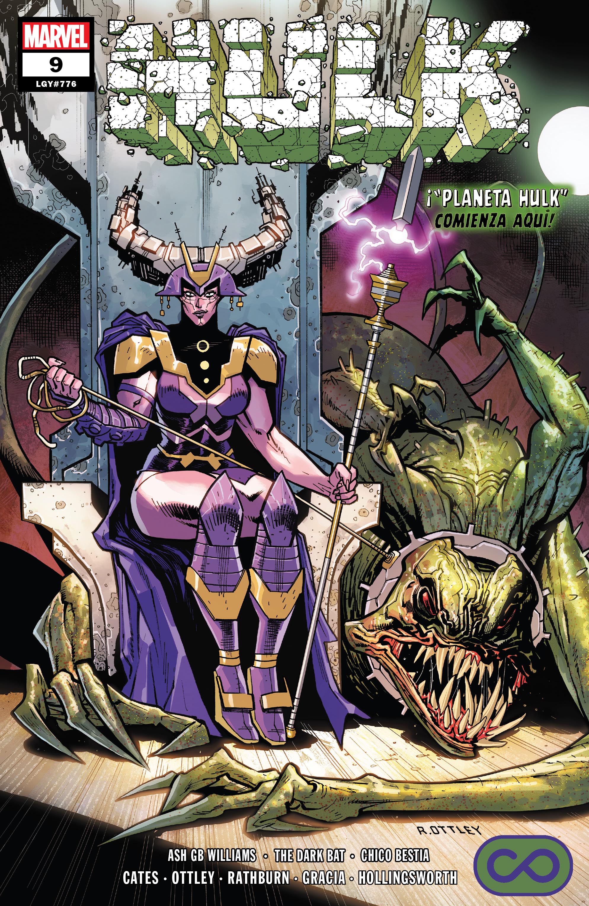 Carátula Hulk #9.cbr