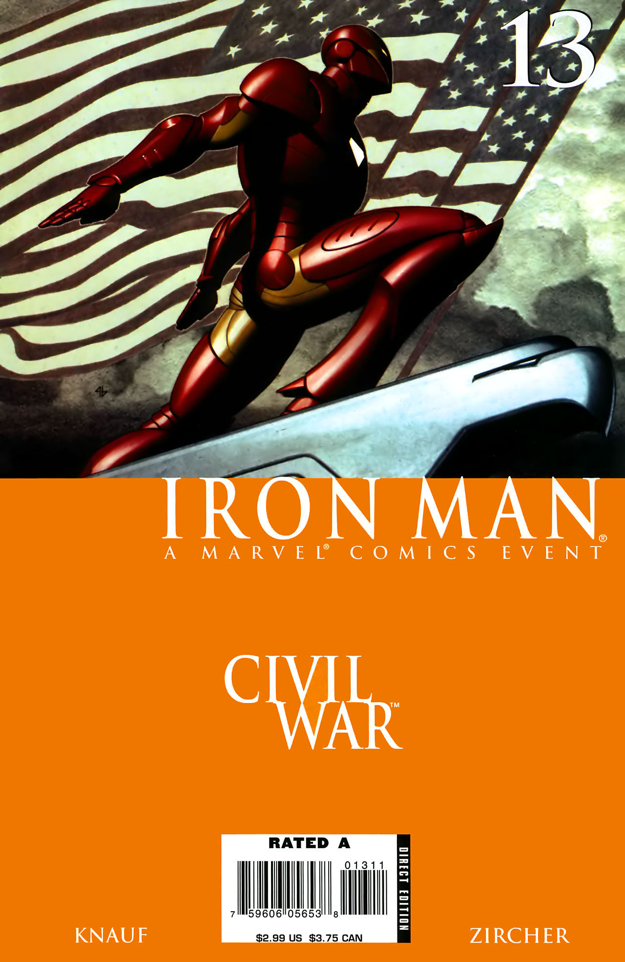Carátula 069 Invincible Iron Man 13.cbr