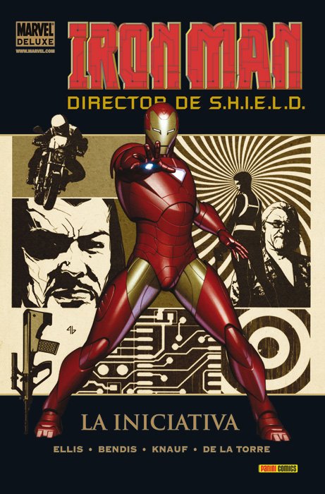 Carátula 045. Iron Man. Director de SHIELD 1 - La Iniciativa.cbr