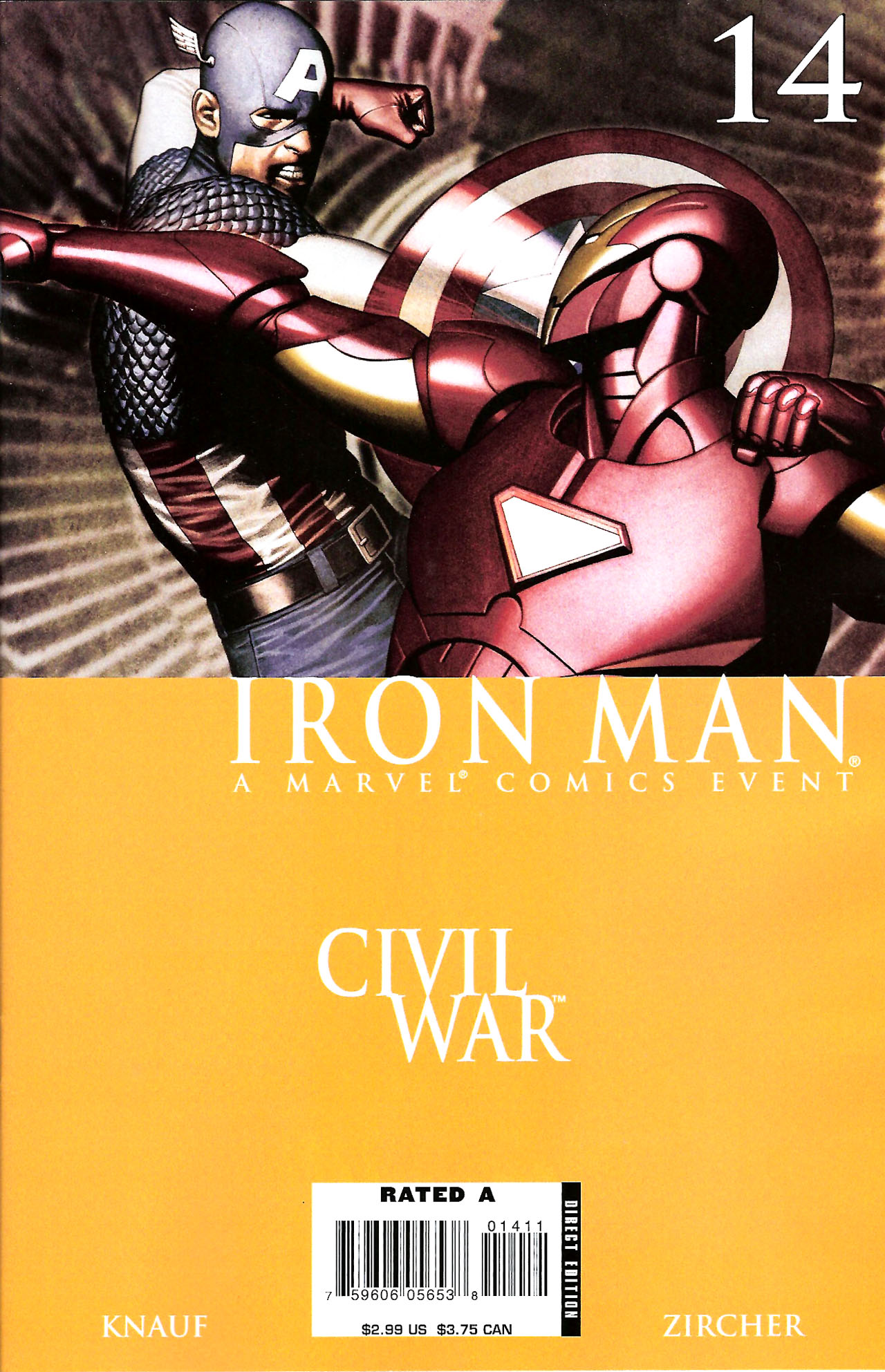 Carátula 077 Iron Man 14.cbr