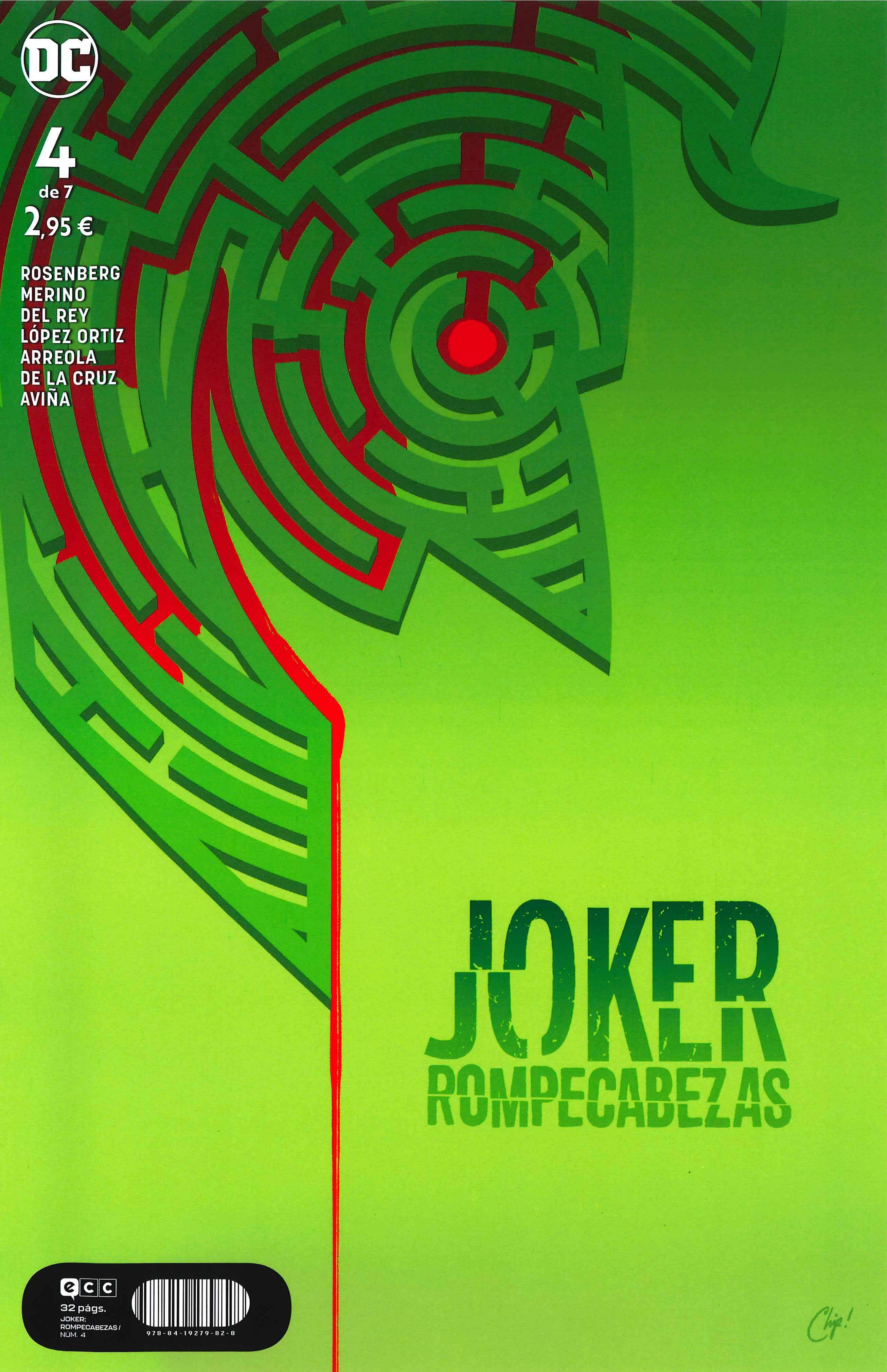 Carátula Joker - Rompecabezas -#4 [ECC] por Gufimpiro (CRG).cbr