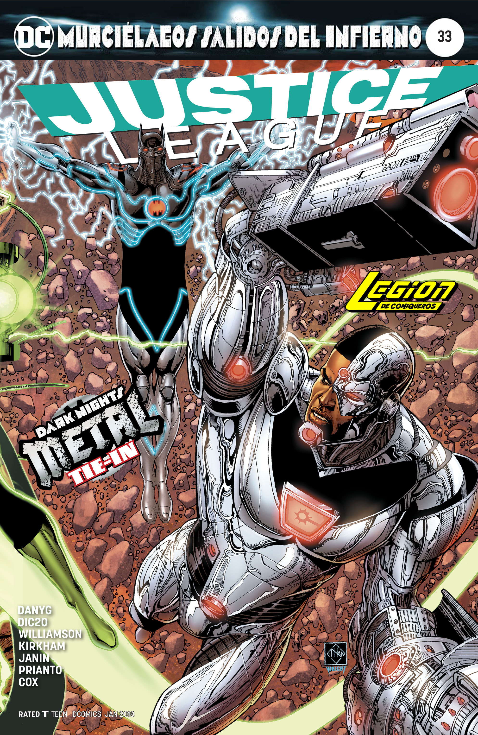 Carátula 21. Justice League #33.cbr