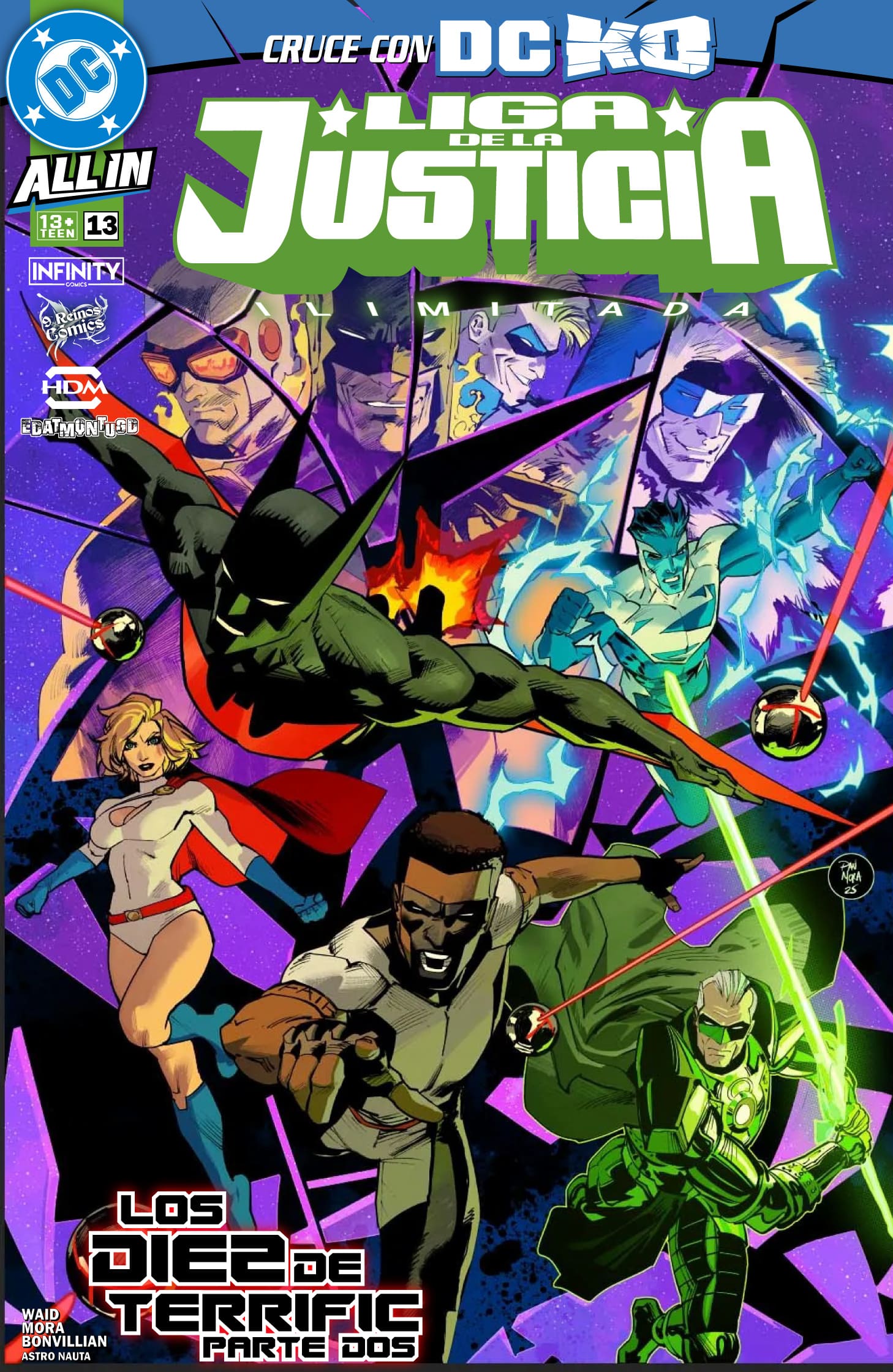 Carátula Justice League Unlimited #13.cbr