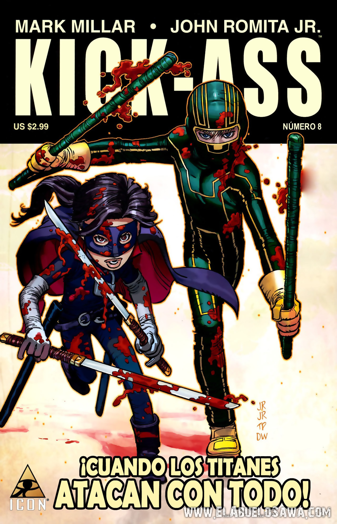 Carátula Kick-Ass #08.cbr