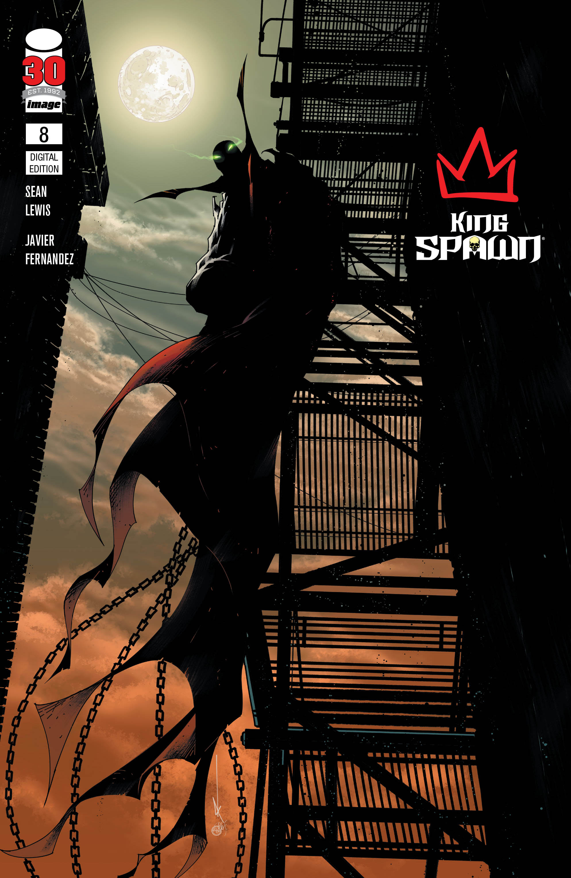 Carátula King Spawn #08.cbr