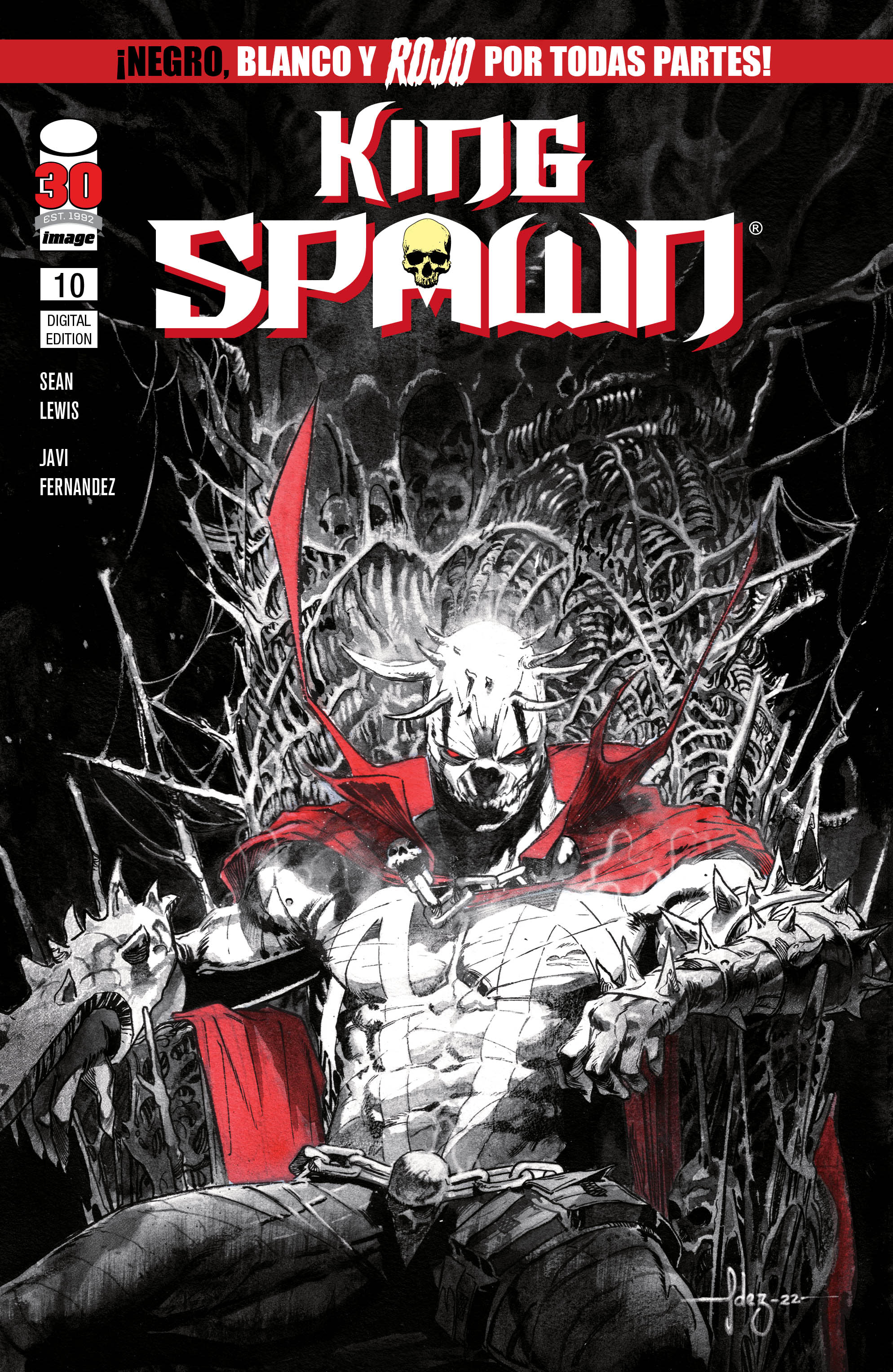 Carátula King Spawn #10.cbr