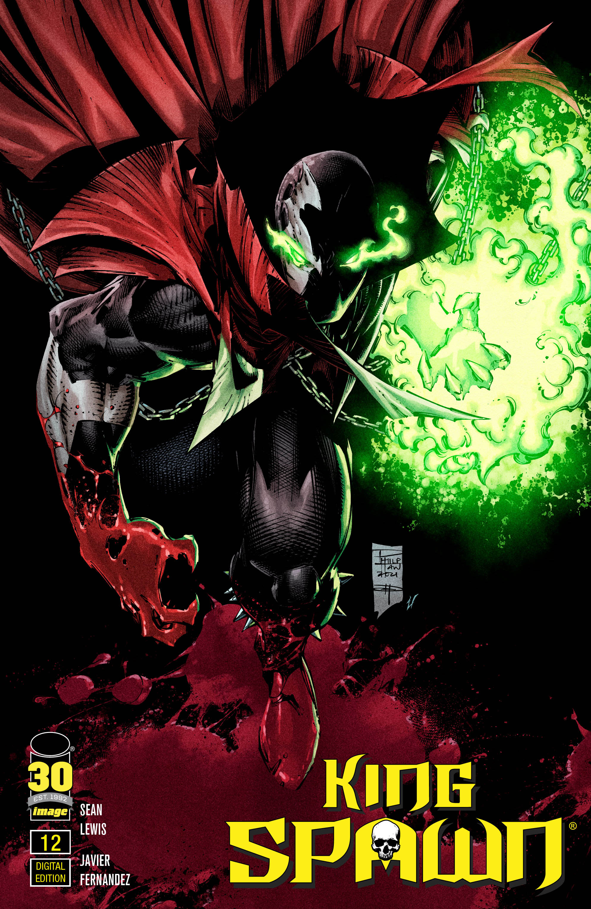 Carátula King Spawn #12.cbr