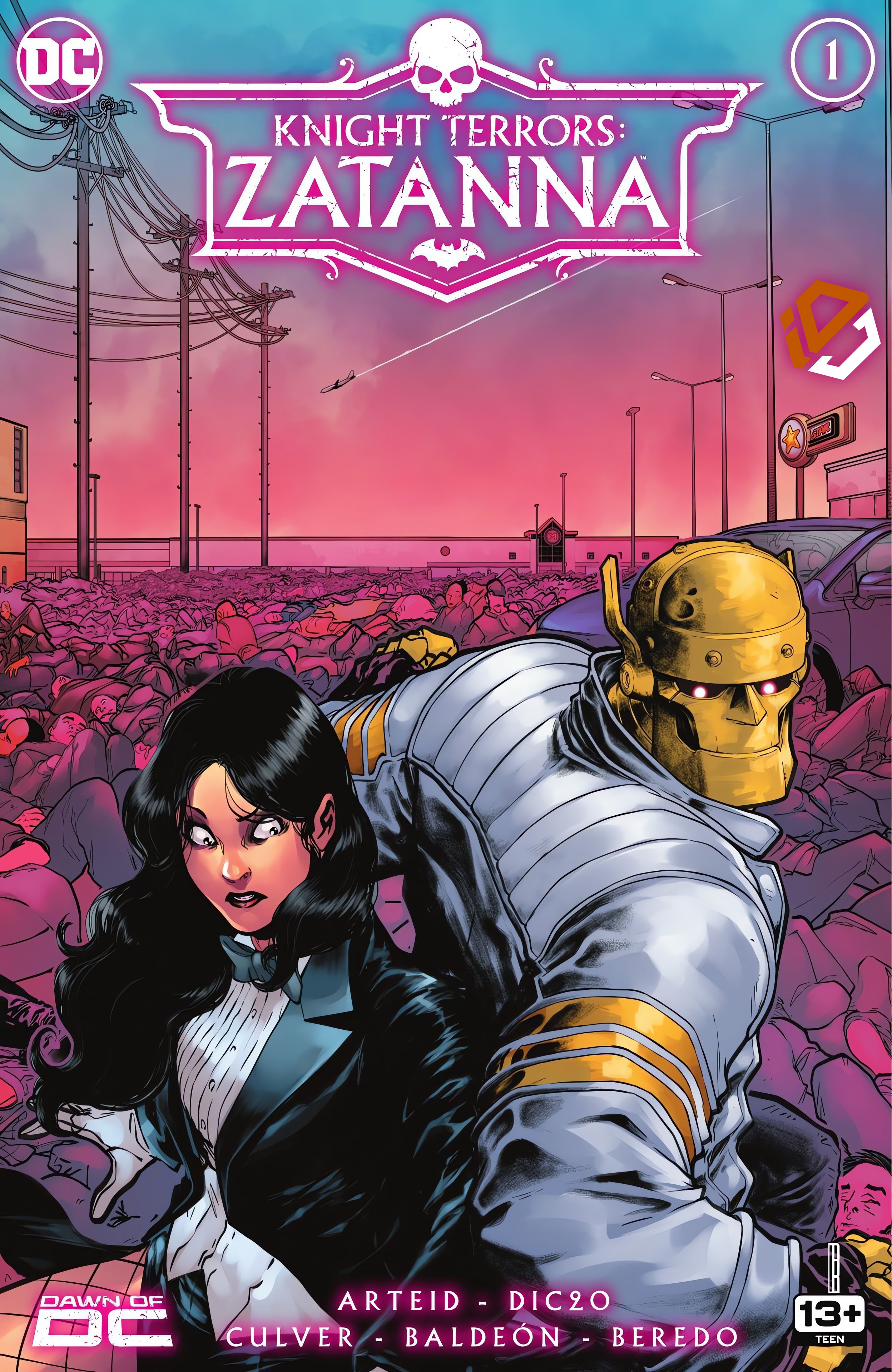 Carátula 12. Knight Terrors - Zatanna #01.cbr