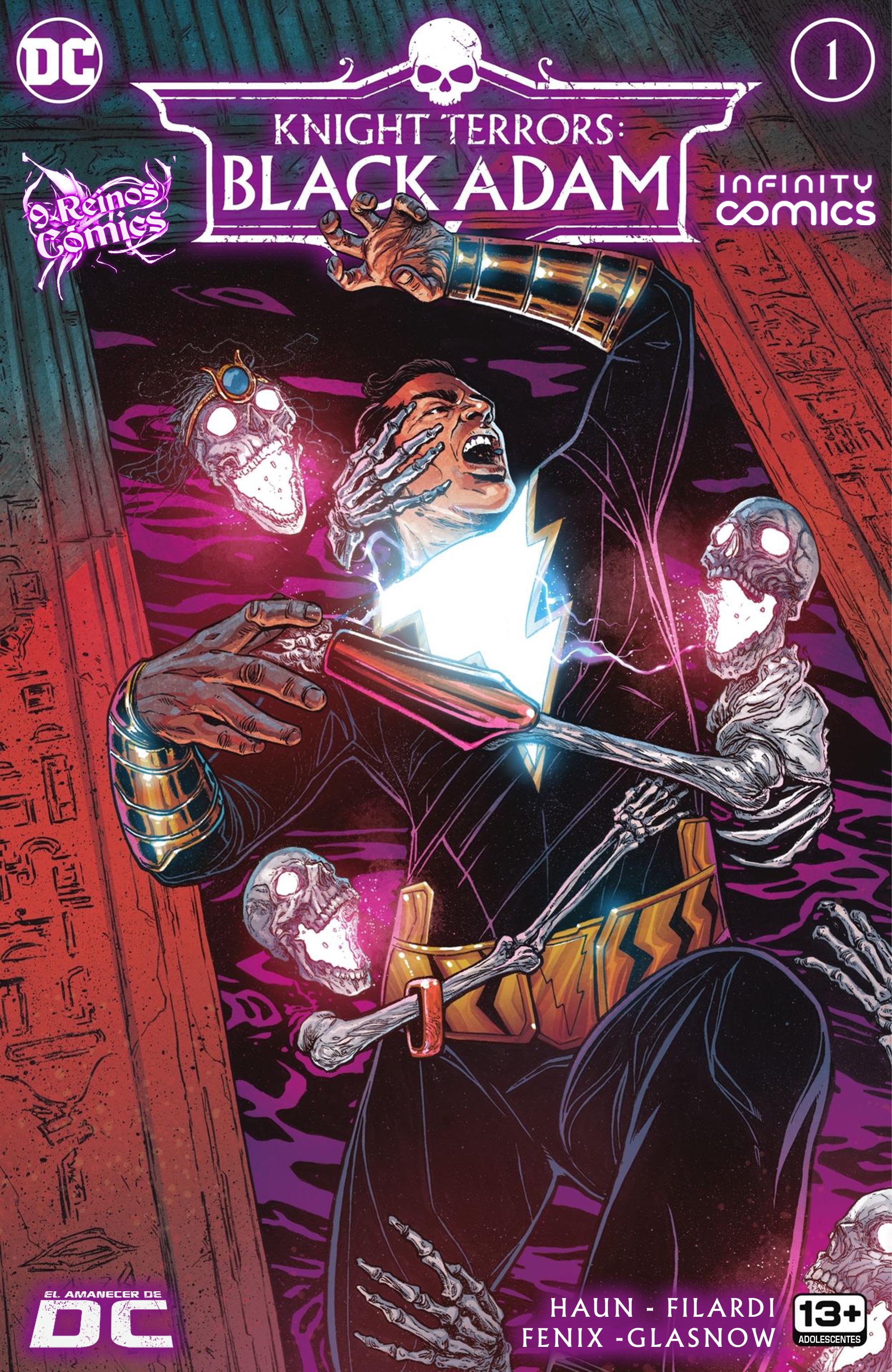 Carátula Knight Terrors - Black Adam 001.cbr