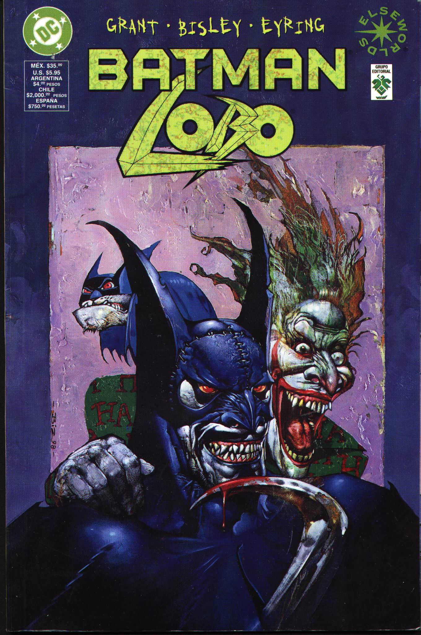 Carátula 02 - Lobo y Batman @com1cfan.cbr