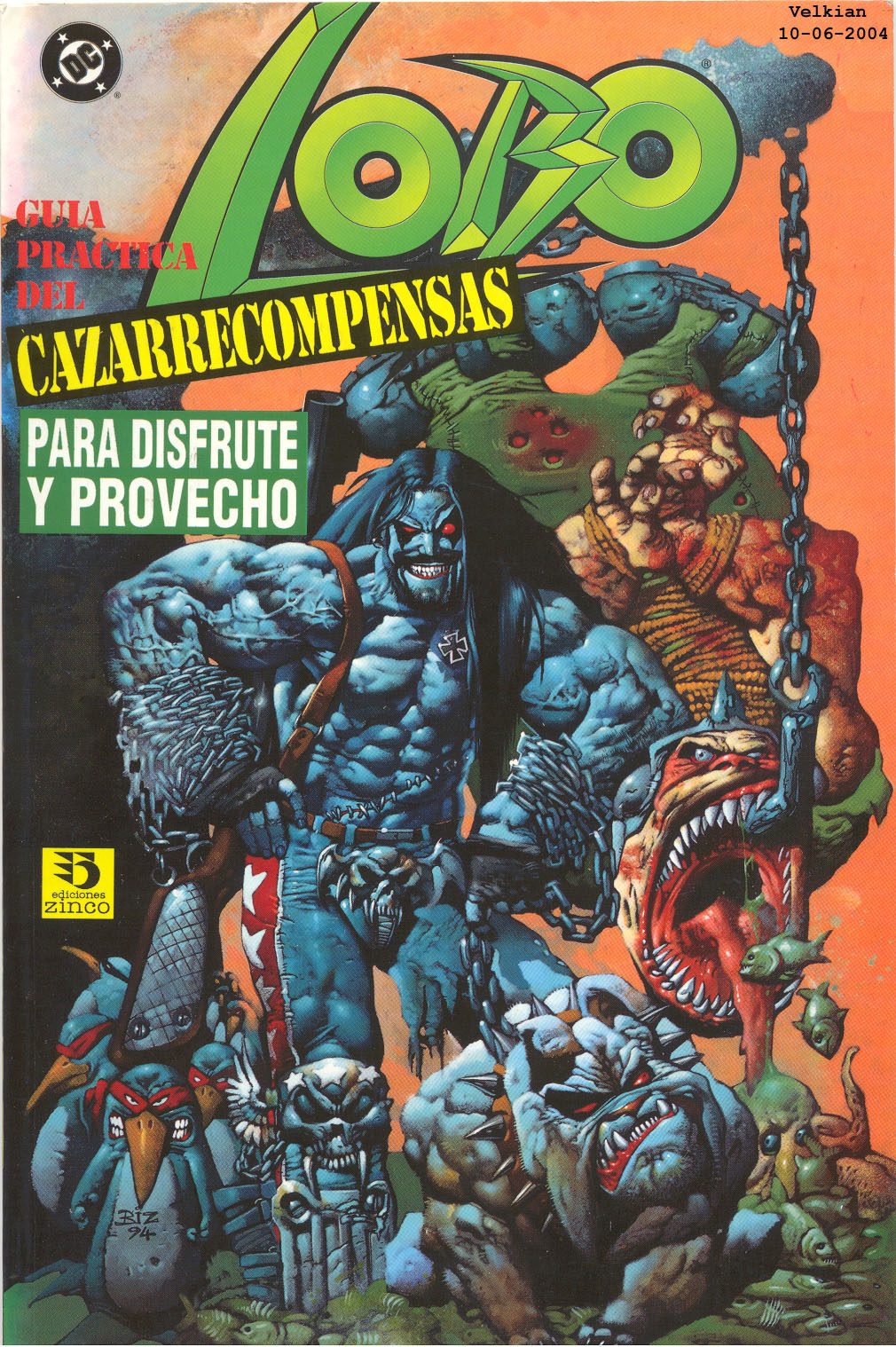 Carátula Lobo - Guia del cazarrecompensa@com1cfan.cbr