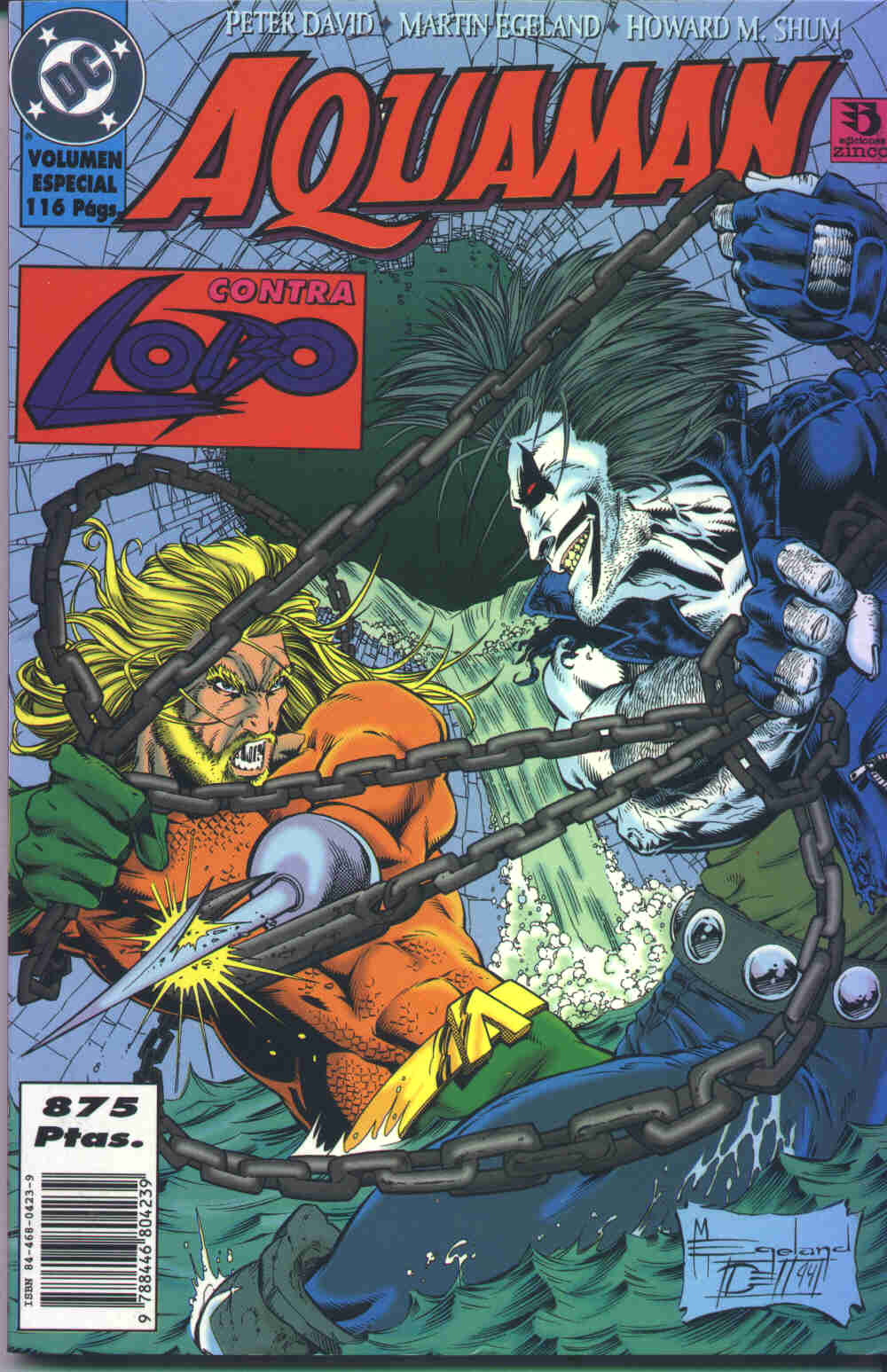 Carátula Lobo y Aquaman Vol3 #04 @com1cfan.com.cbr