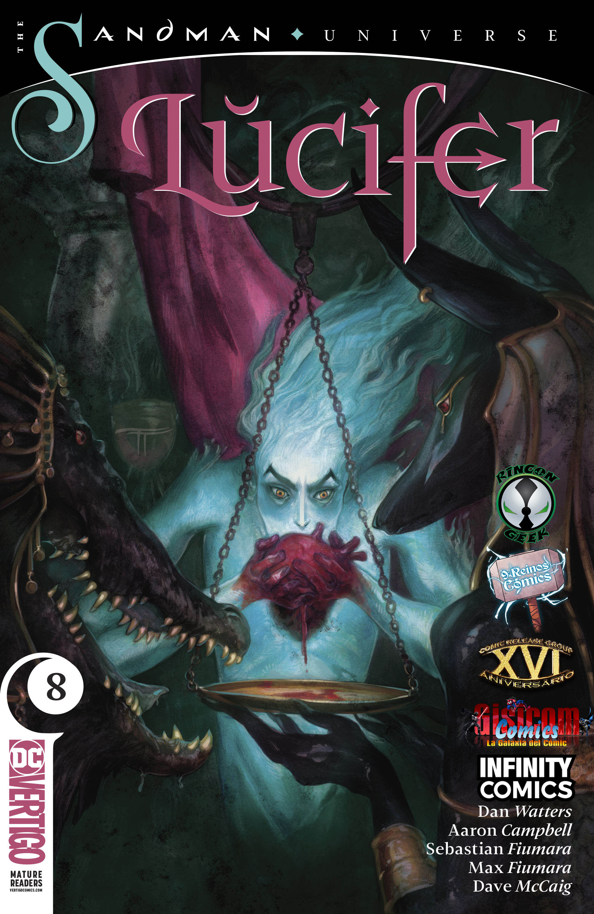 Carátula Lucifer #08 - Un Buen Día Para Una Misa Negra.cbr