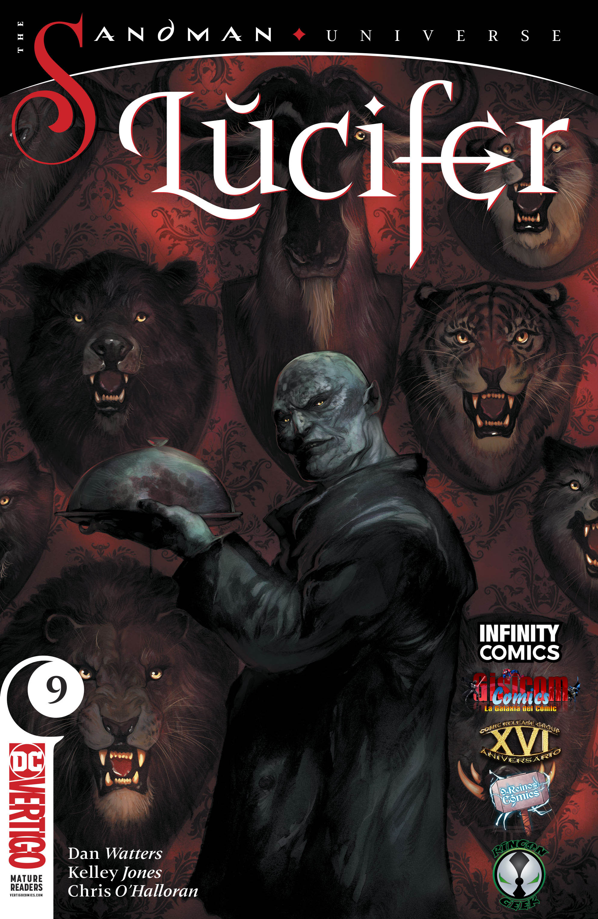 Carátula Lucifer #09 - La Lección de Gastronomía.cbr