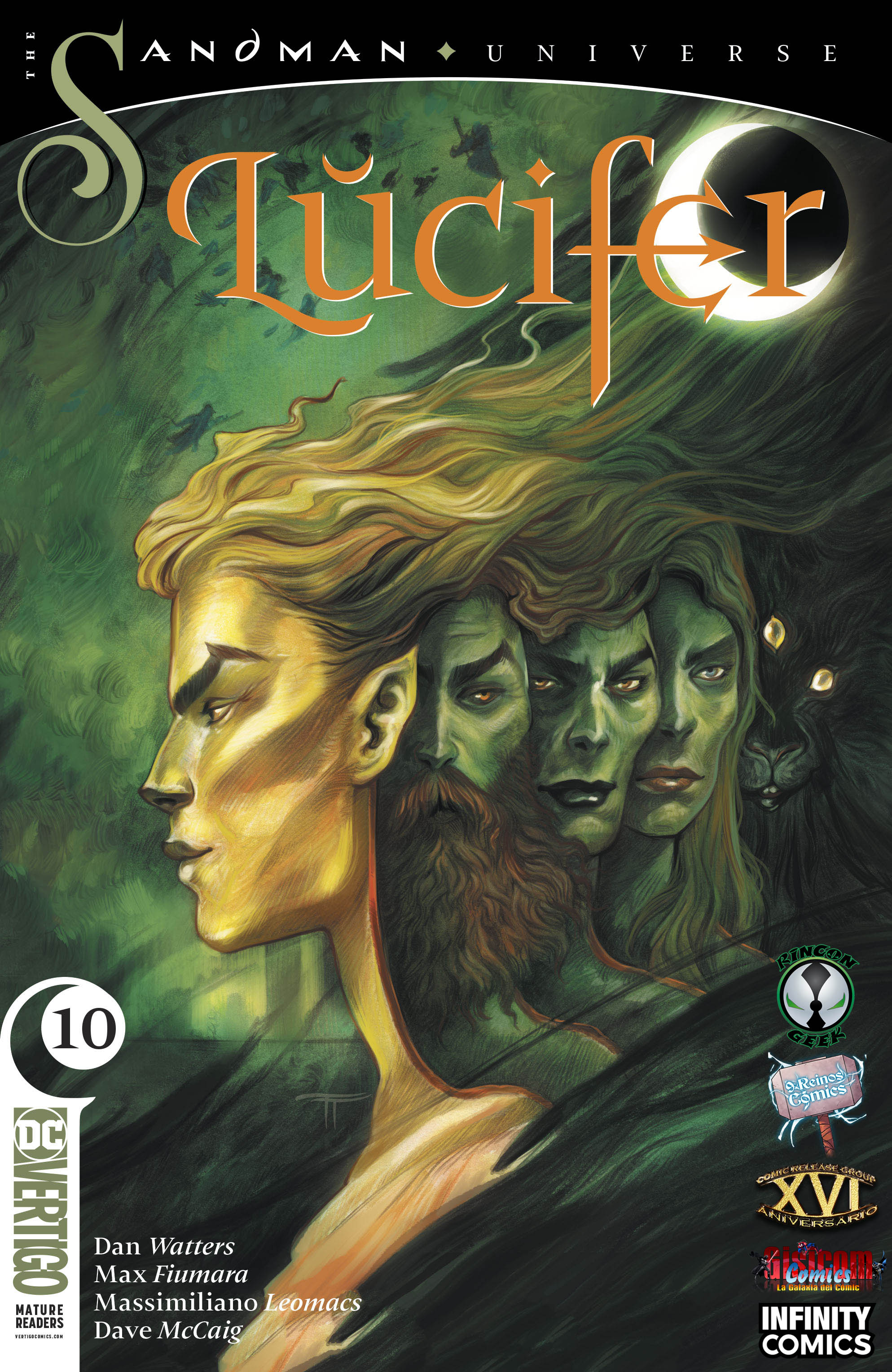 Carátula Lucifer #10 - El Problema con la Magia de Sangre Antigua (.cbr