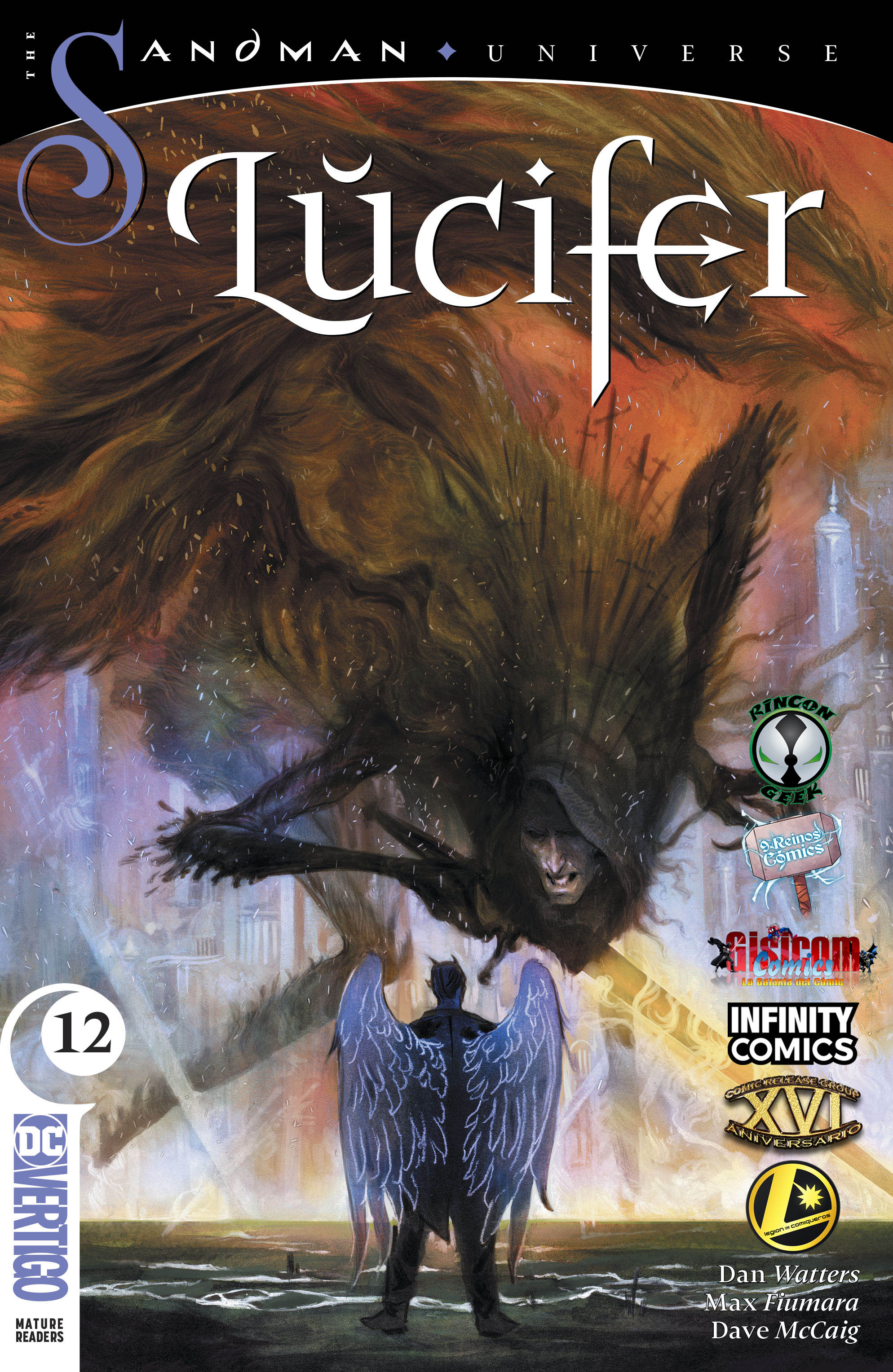 Carátula Lucifer #12 - Y Él Dijo Que Detengas Tu Mano.cbr