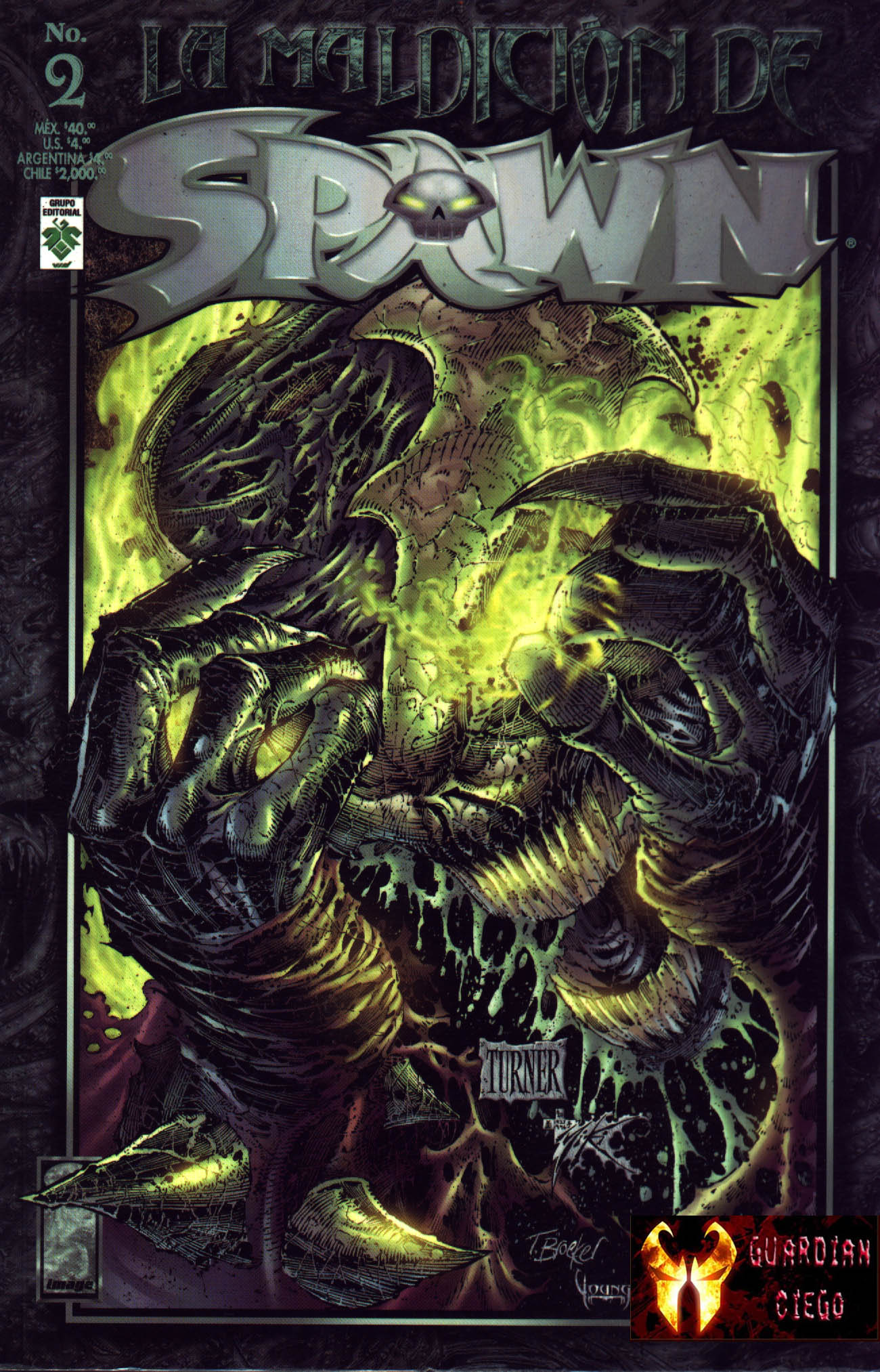 Carátula La Maldicion de Spawn 02 [ESPAÑOL].cbr