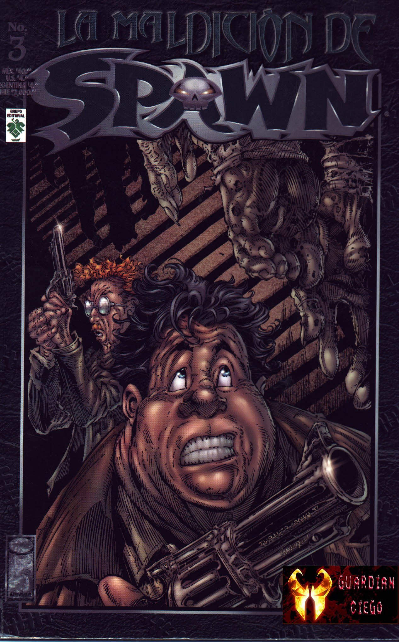 Carátula La Maldicion de Spawn 03 [ESPAÑOL].cbr