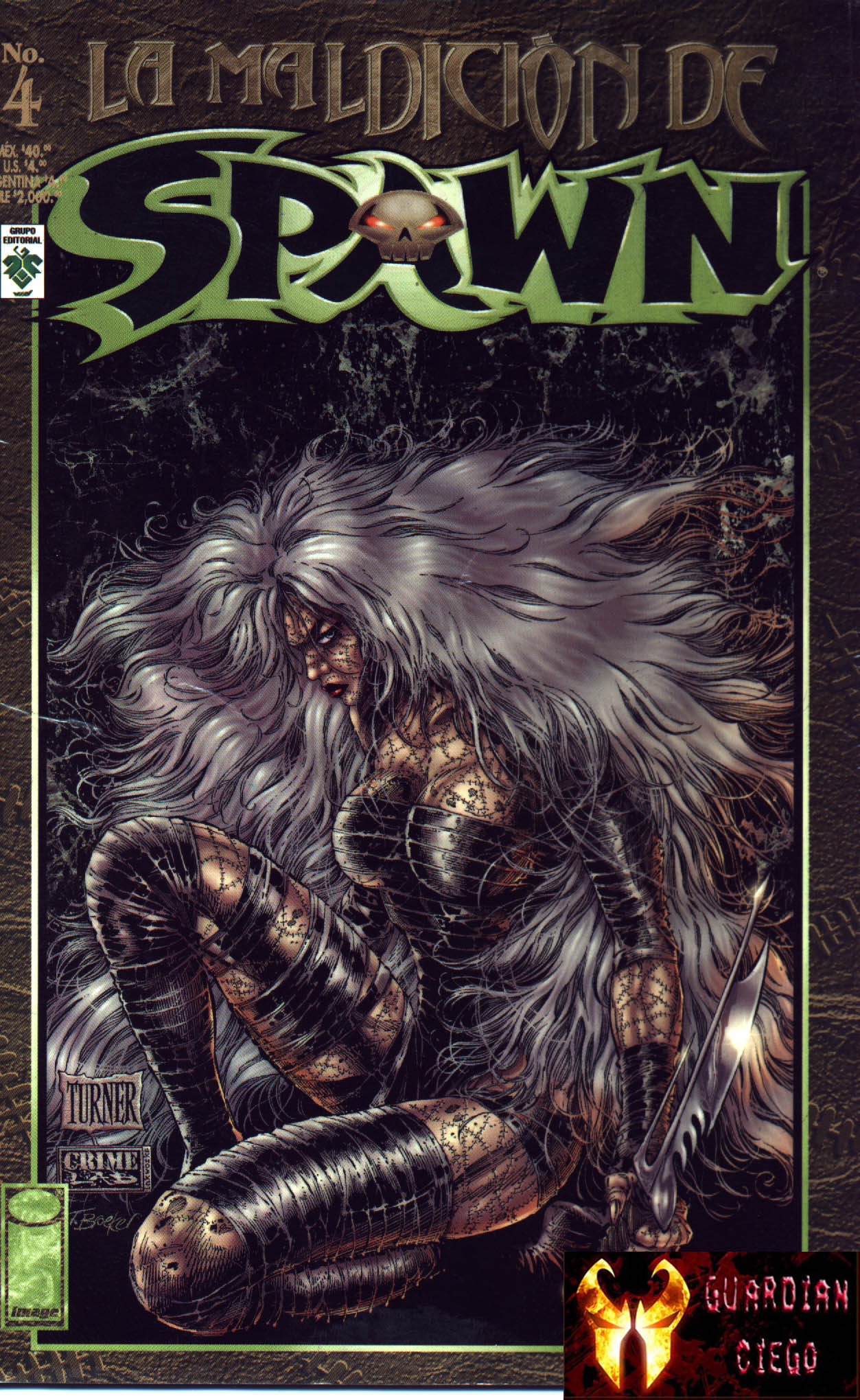 Carátula La Maldicion de Spawn 04 [ESPAÑOL].cbr