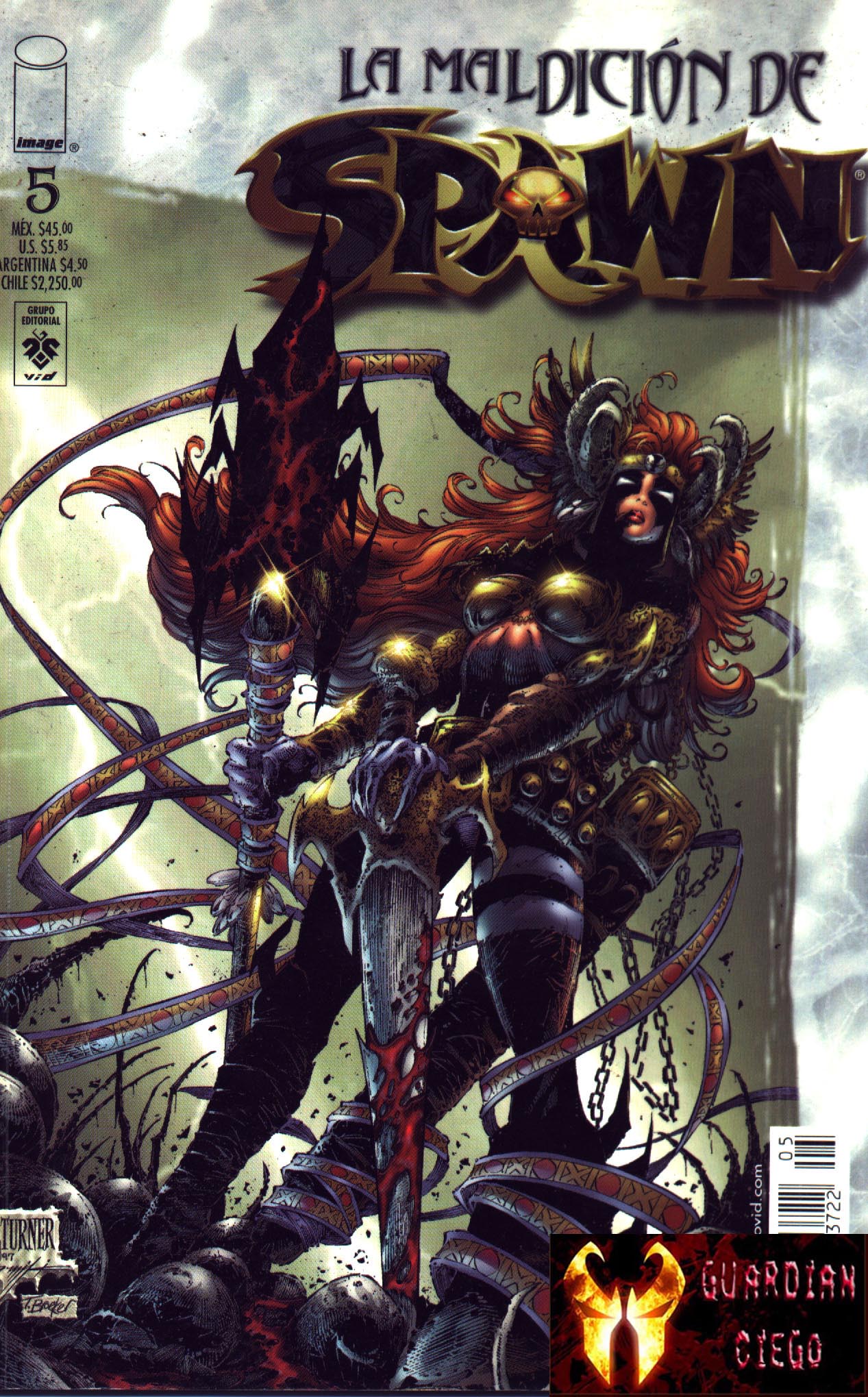 Carátula La Maldicion de Spawn 05 [ESPAÑOL].cbr