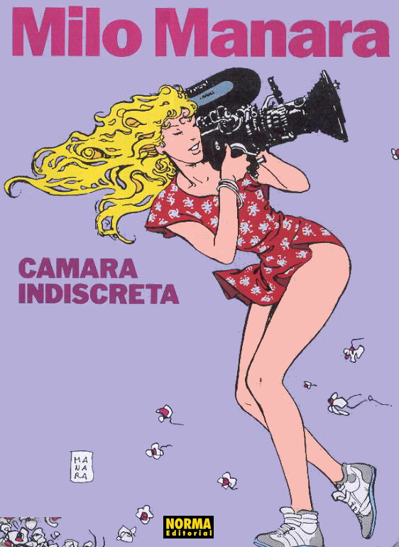 Carátula M. Manara. Cámara indiscreta.cbr