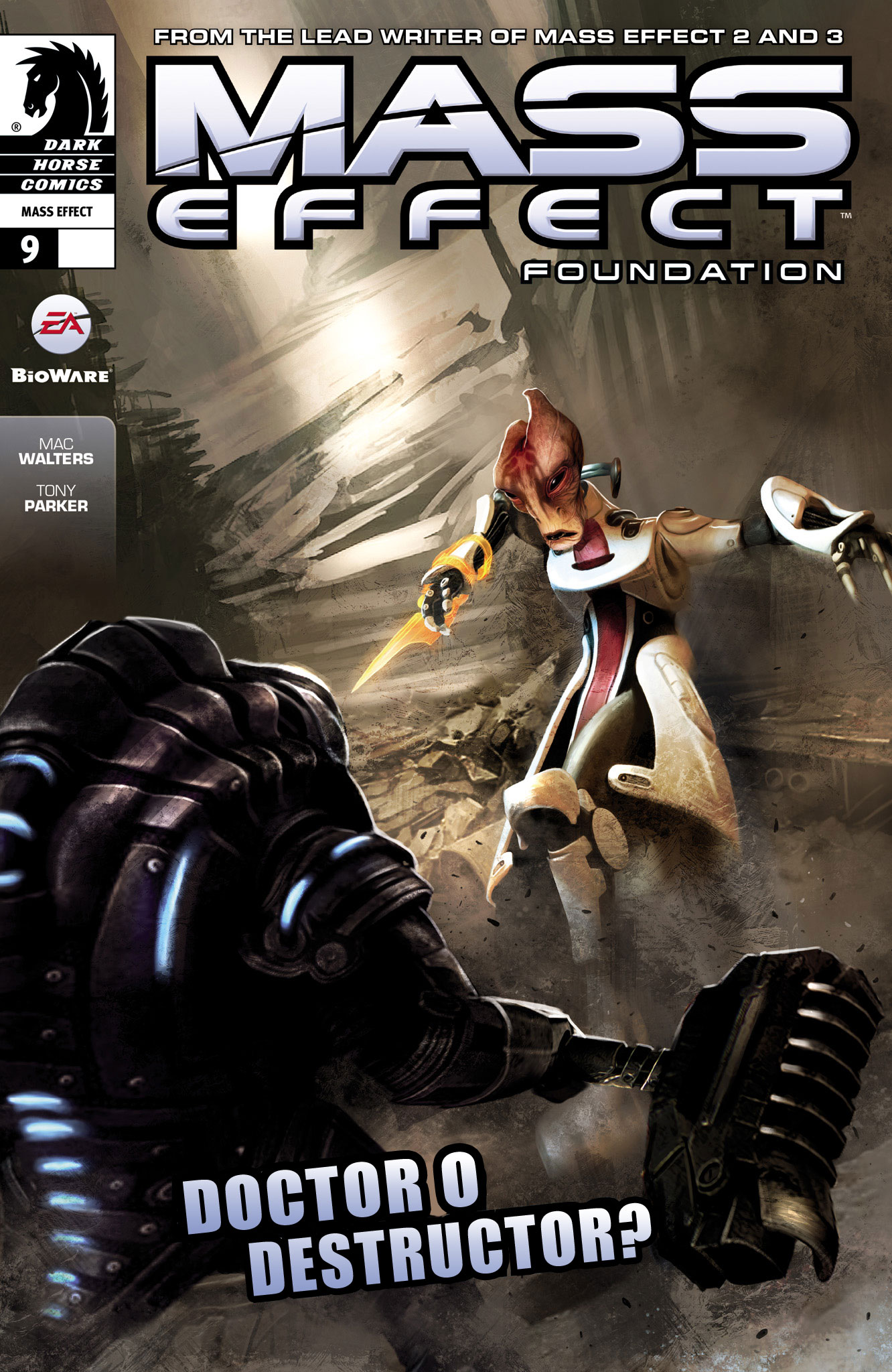 Carátula Mass Effect - Fundation #09.cbr