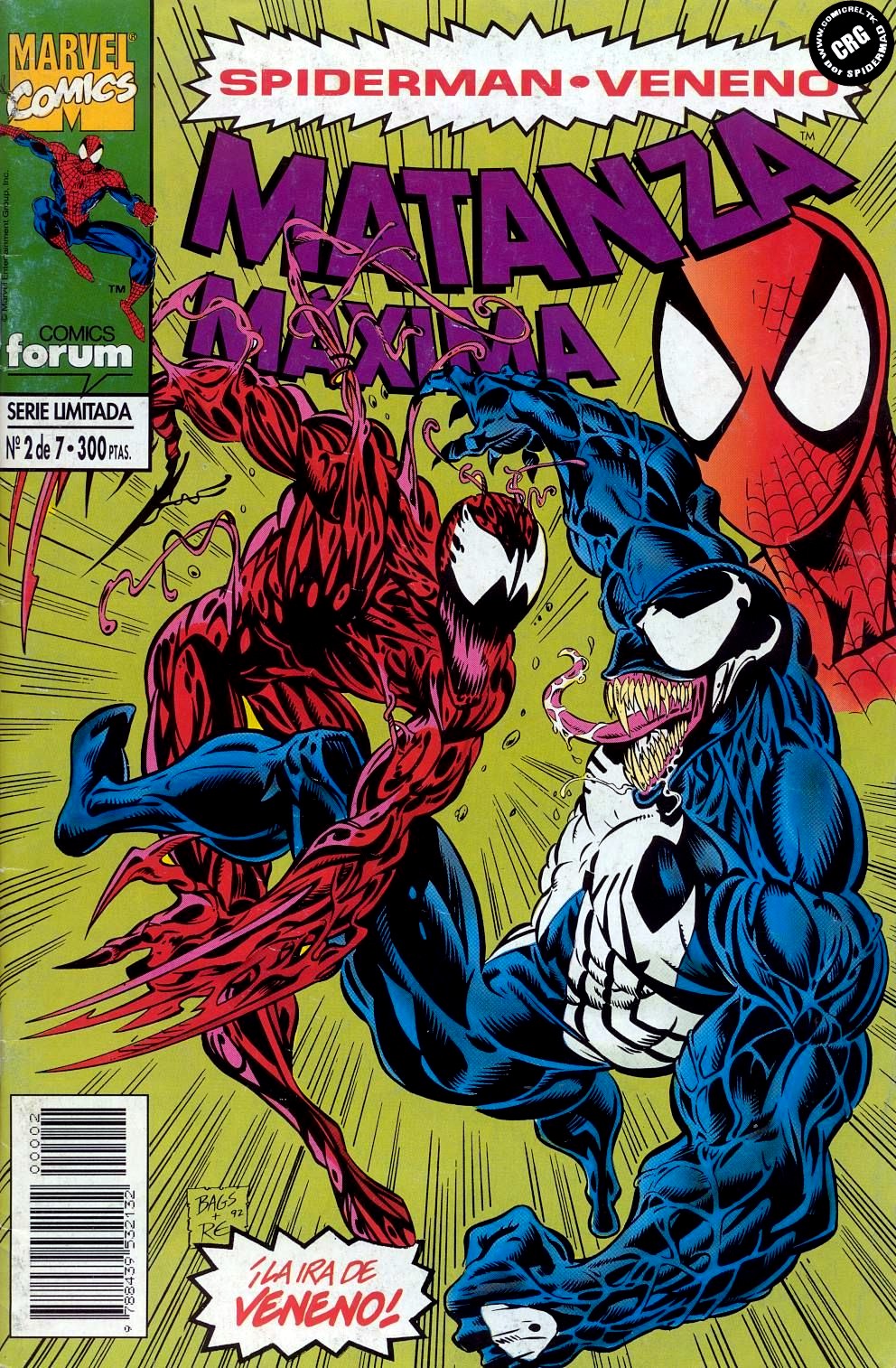 Carátula Maximum Carnage #02.cbr
