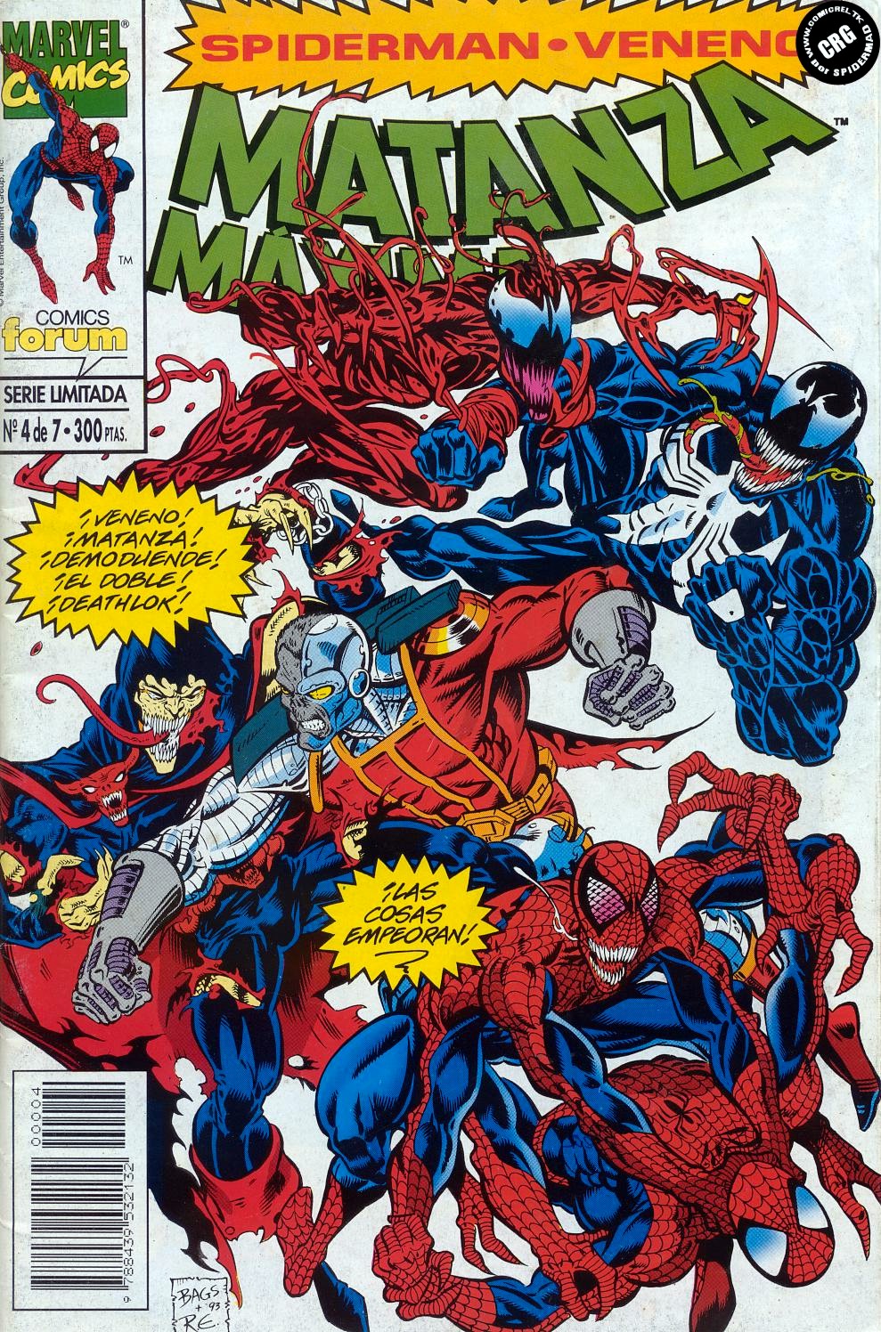 Carátula Maximum Carnage #04.cbr