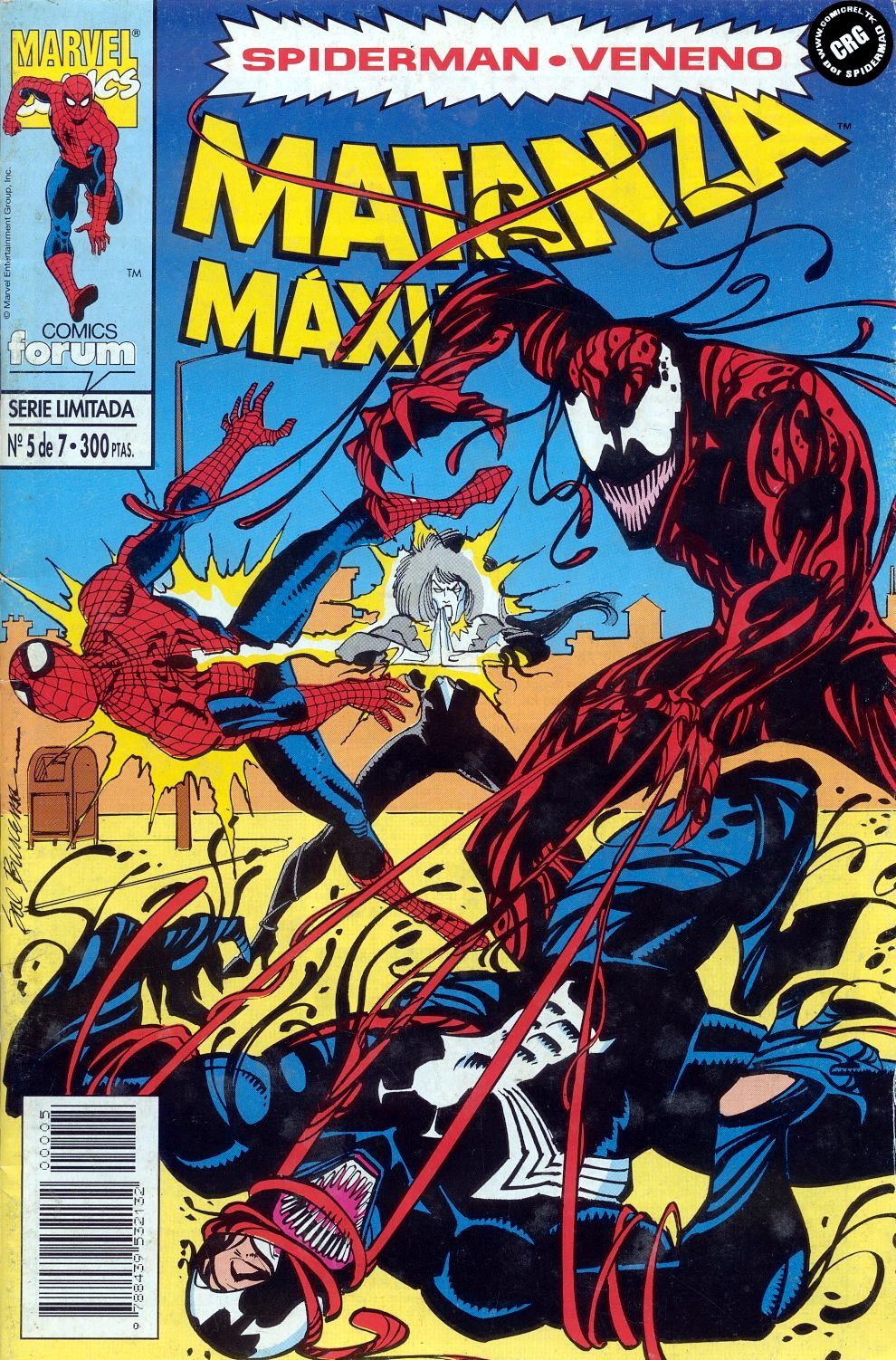Carátula Maximum Carnage #05.cbr