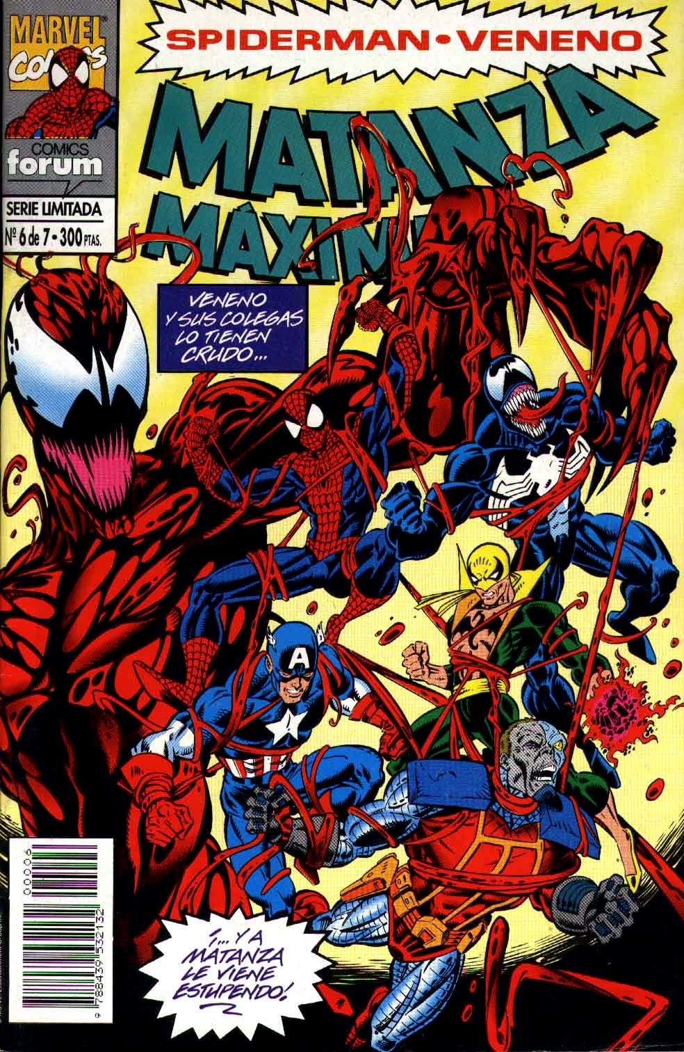 Carátula Maximum Carnage #06.cbr