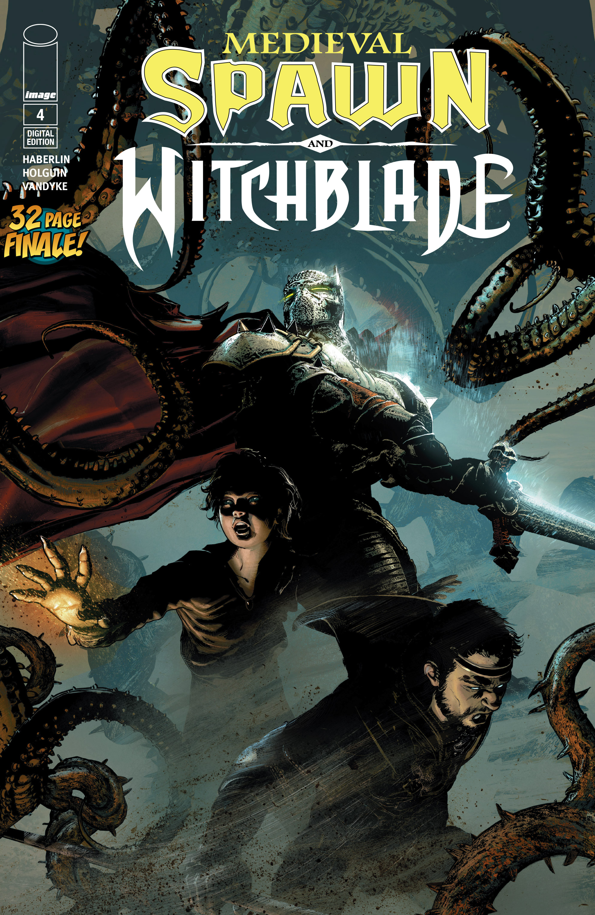 Carátula Medieval Spawn and Witchblade #04 [Español].cbr