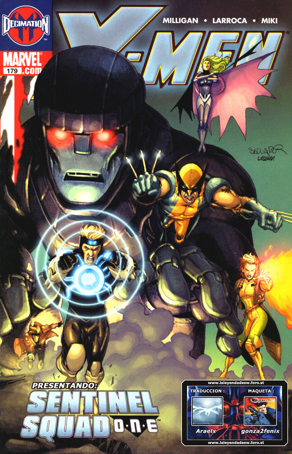 Carátula 16 X-MEN 179.cbr