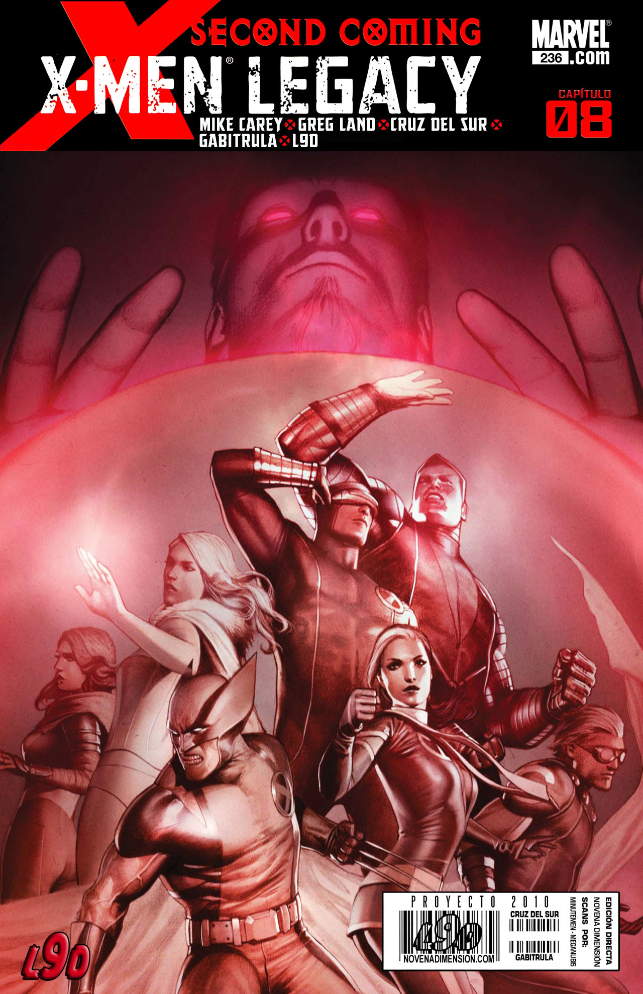 Carátula 11 X-Men Legacy 236.cbr